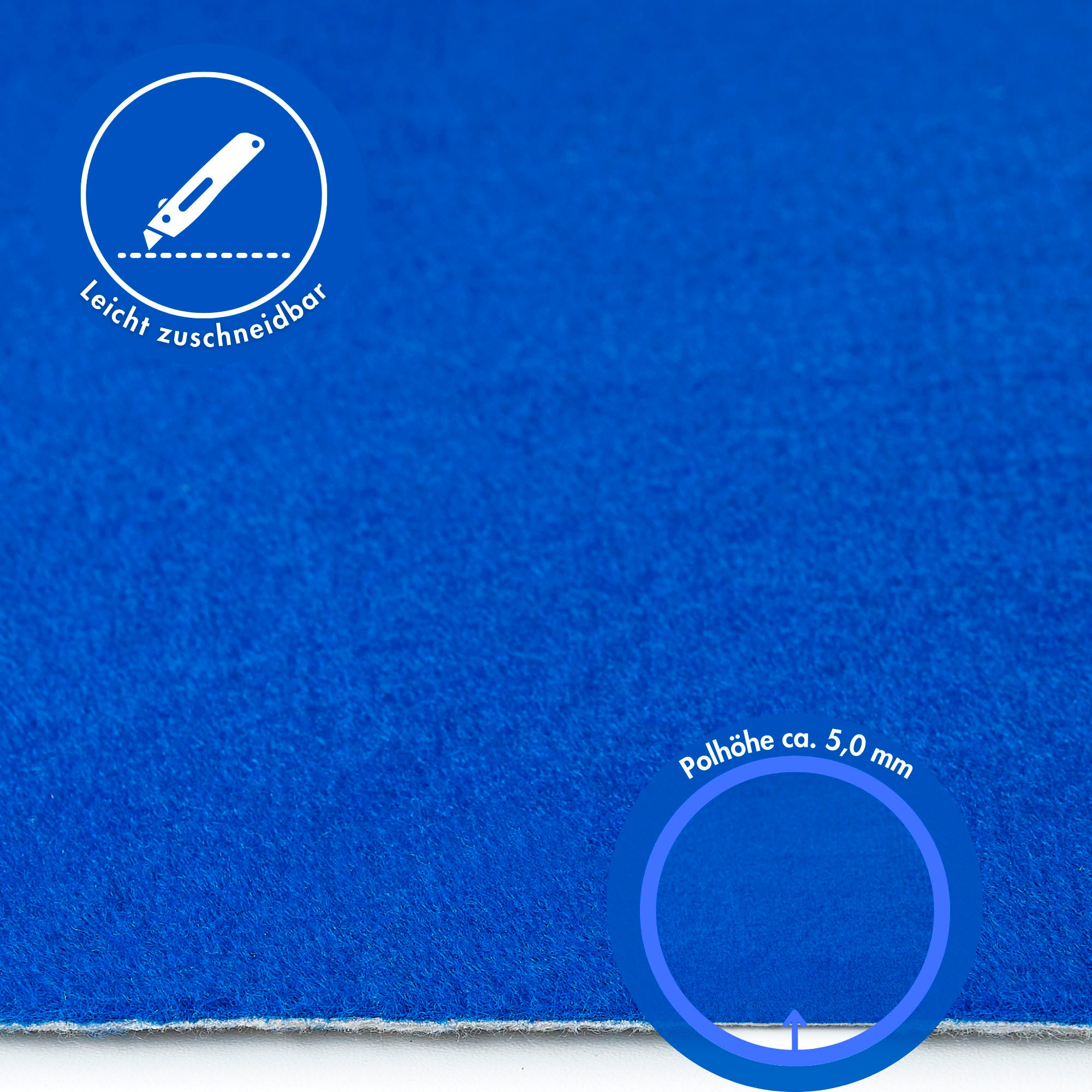 Andiamo Teppichboden »Sina, Velours, Made in Belgium«, rechteckig, 6 mm Höhe, Uni Farben, Breite 400 cm, strapazierfähig, pflegeleicht, Wohnzimmer