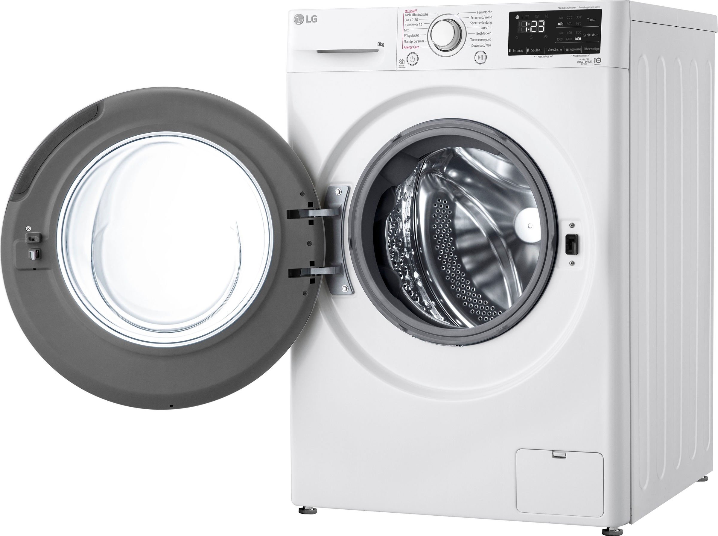 LG Waschmaschine »F4WV3183«, 3, F4WV3183, 8 kg, 1400 U/min mit 3 Jahren XXL  Garantie | Frontlader