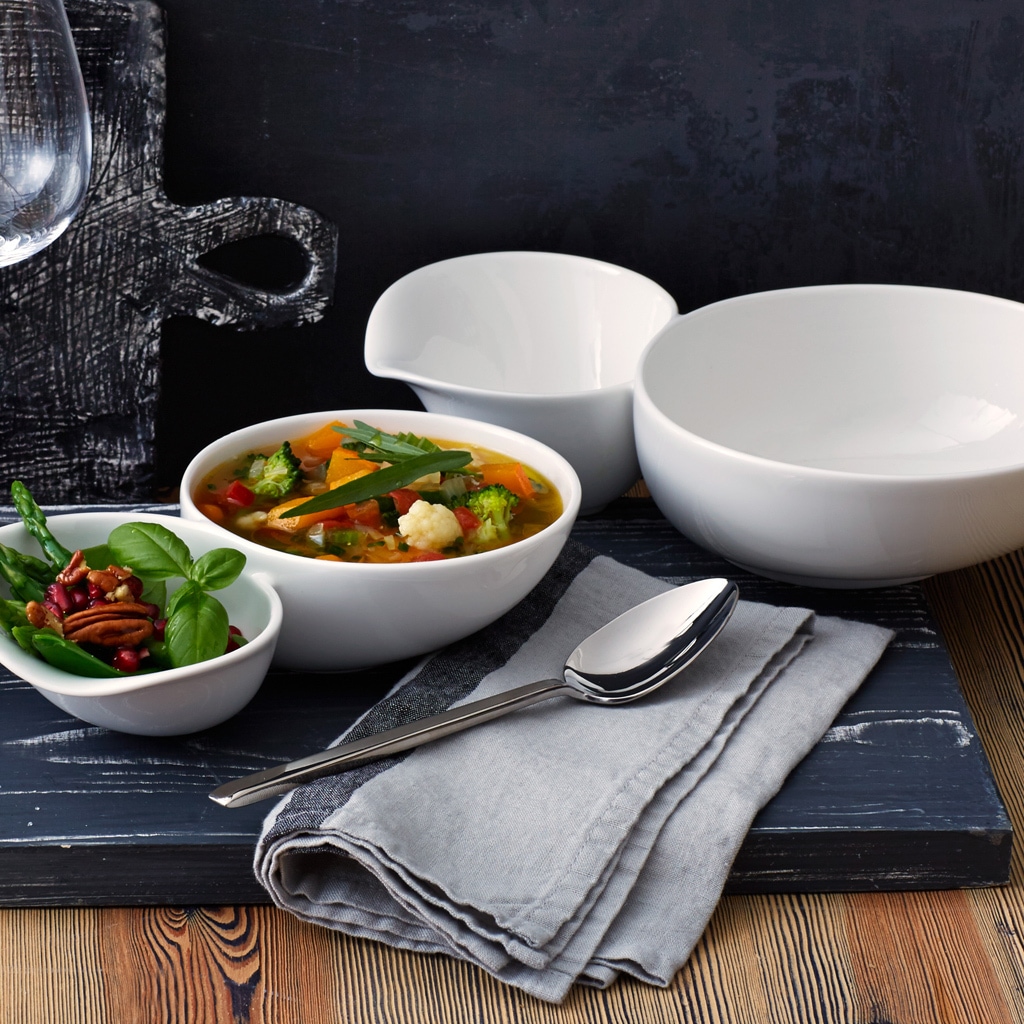 Villeroy & Boch Tafelgabel »Tafelgabel La Classica 208 mm 6er Set silber« Spülmaschinenfest