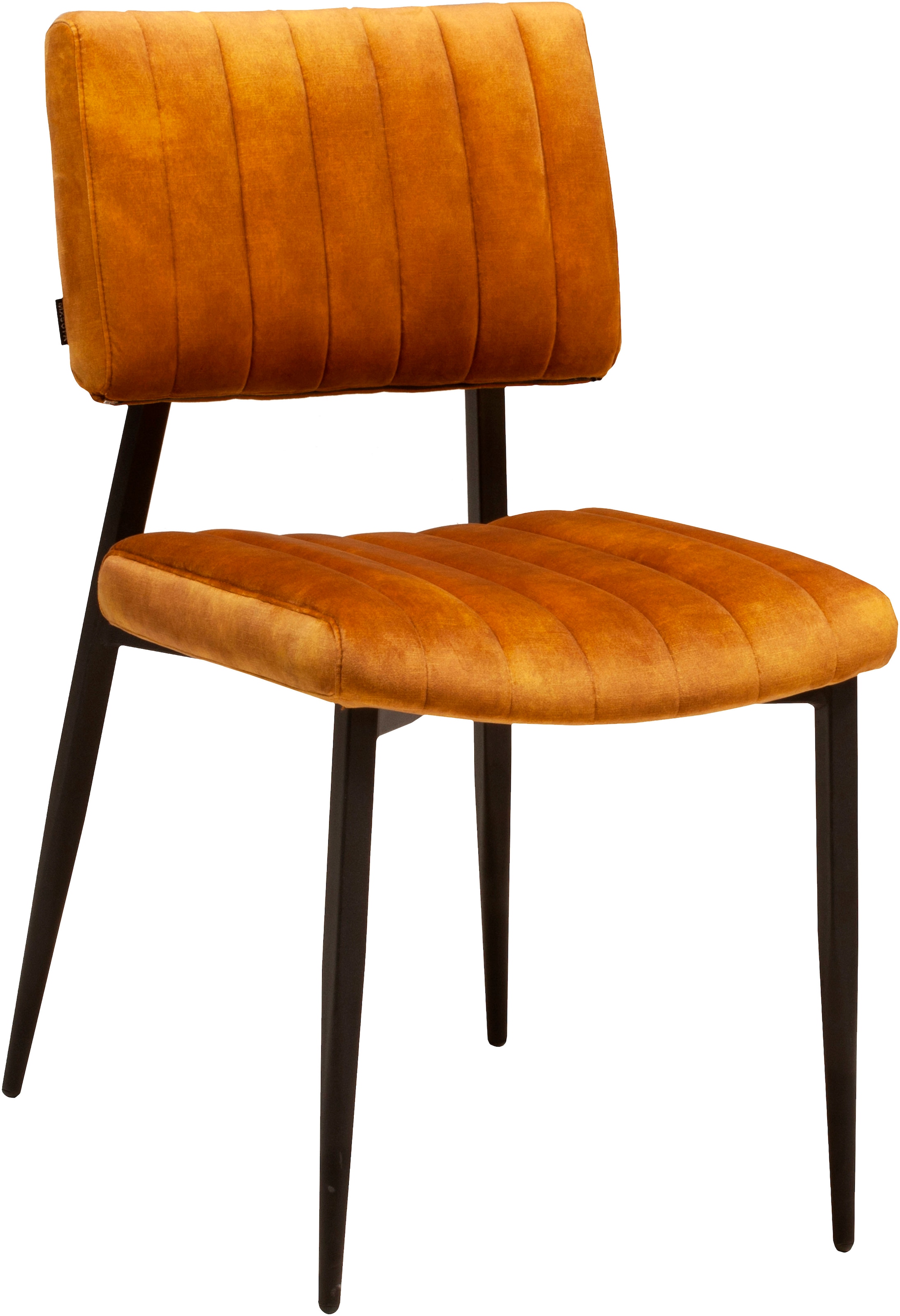 OMG Design Esszimmerstuhl »Ivan«, (Set), 2 St., Stoff, pflegeleichter Samtvelour Bezug, Küchenstuhl