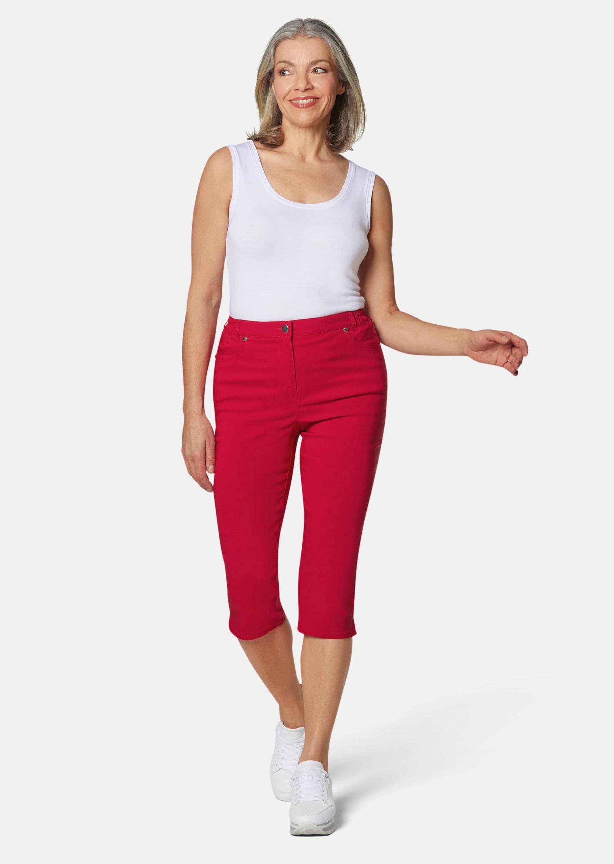 GOLDNER 7/8-Hose »Kurzgröße Capri-Super-Stretch-Hose Carla«  Ohne