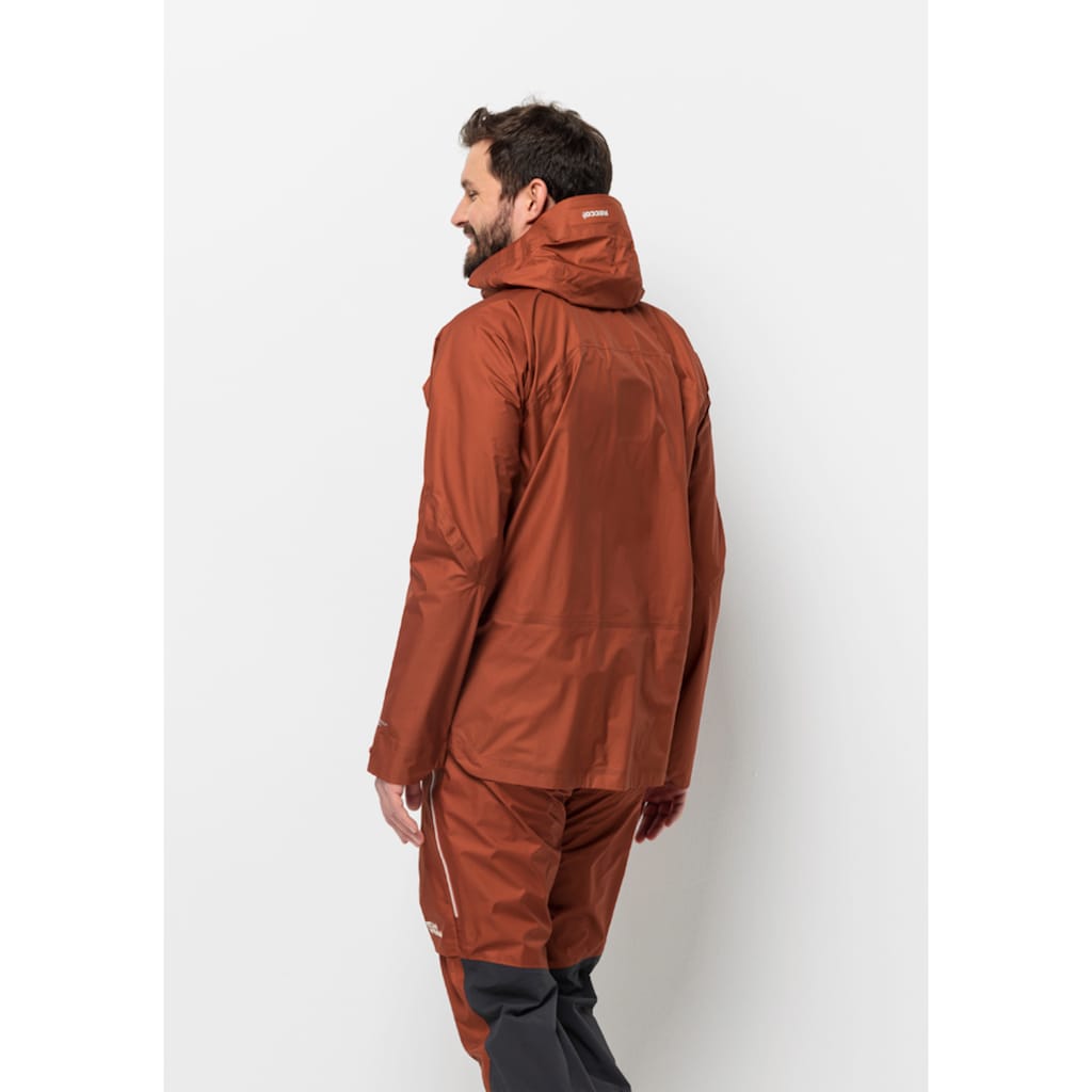 Jack Wolfskin Skijacke »ALPSPITZE AIR 3L JKT M«, mit Kapuze