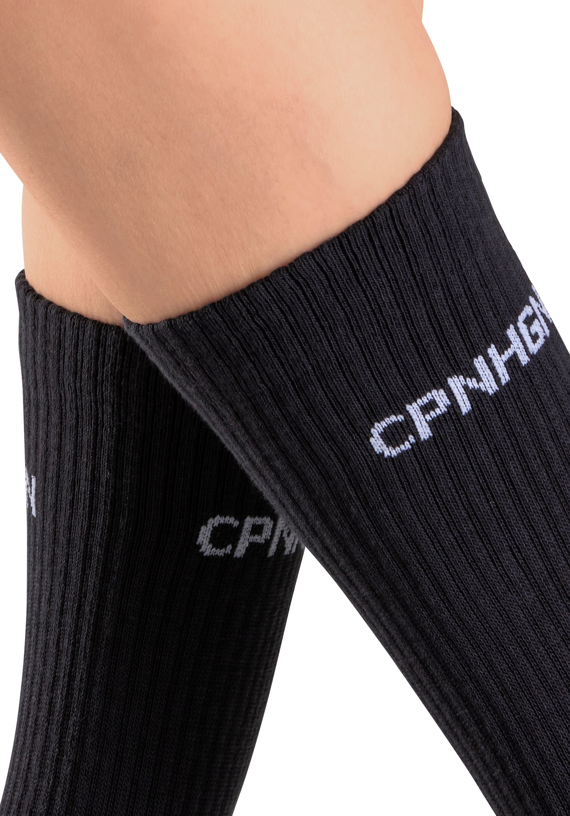 Copenhagen Studios Tennissocken, (Packung, 3 Paar), mit Halbfußfrottee