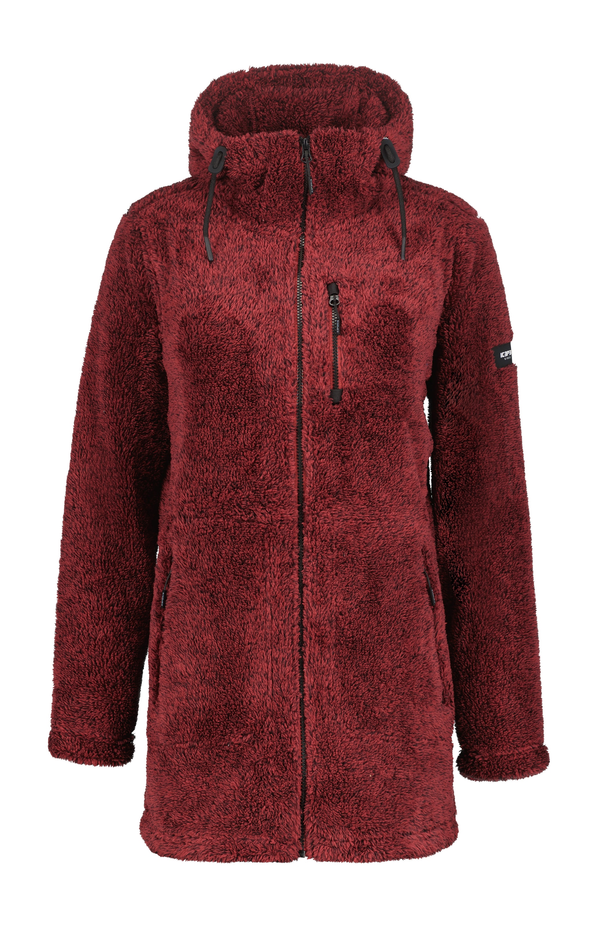 Icepeak Fleecejacke »ICEPEAK CHELLES« mit verstellbarer Kapuze, schnell trocknend, aus Polyester