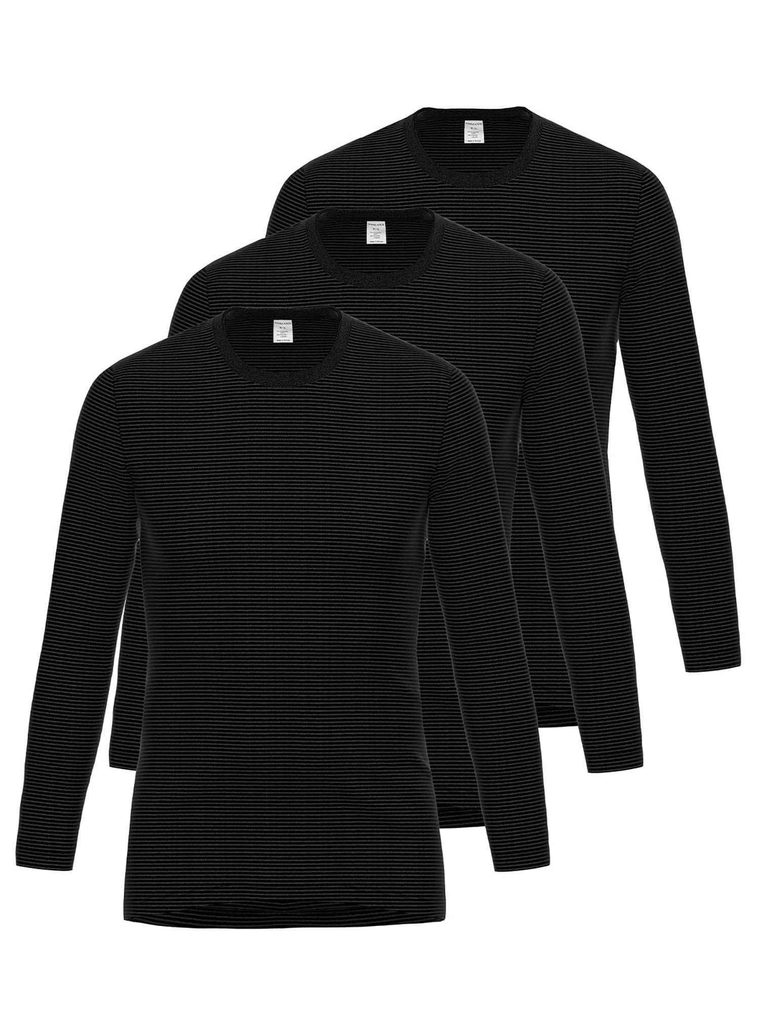 Ammann Unterhemd »3er Pack Shirt 1/1 Arm Day Classic / Jeans Feinripp«