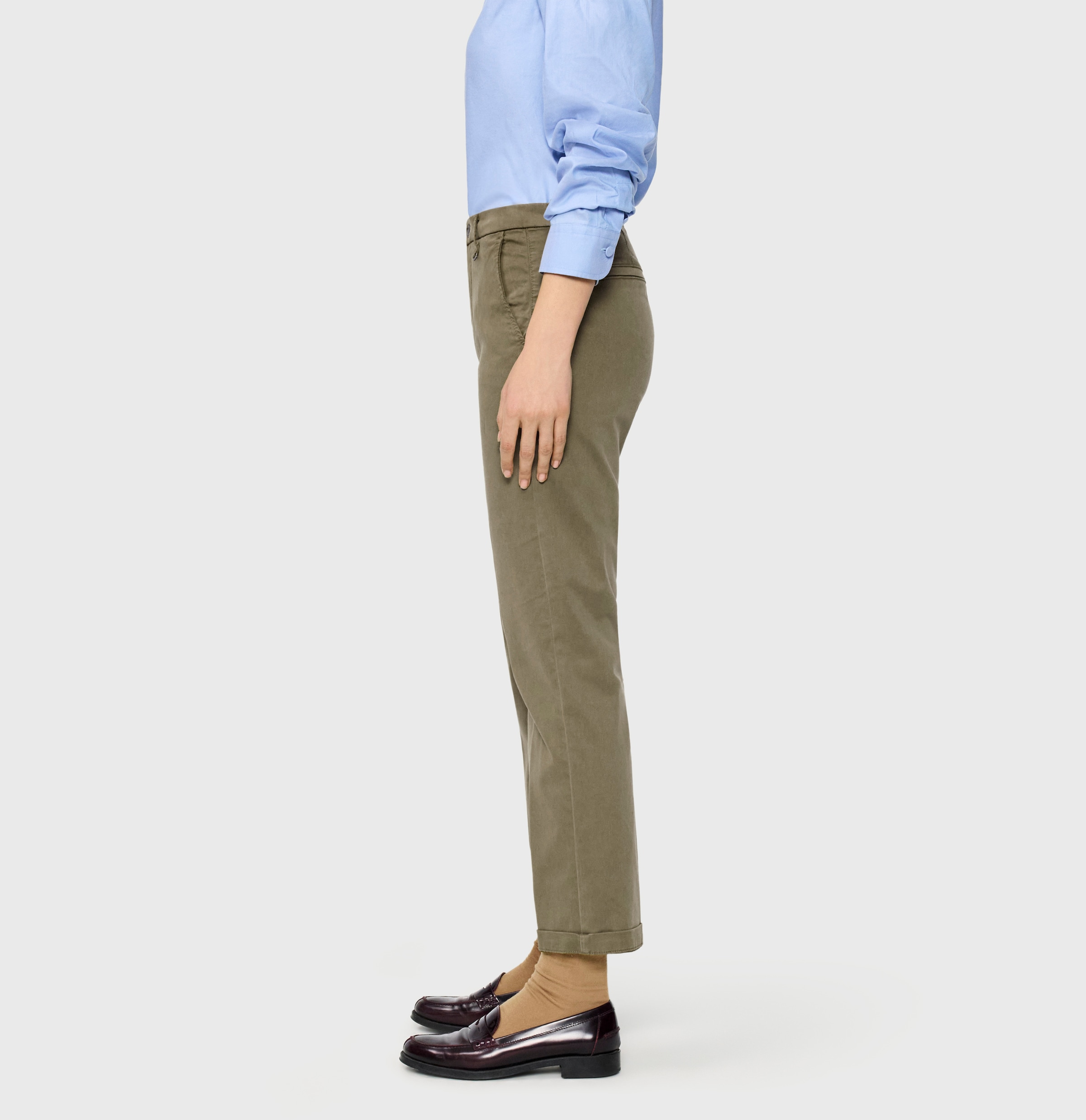 MAC Chinohose  Elastischer Materialmix mit hervorragendem Rücksprung-Verhalten