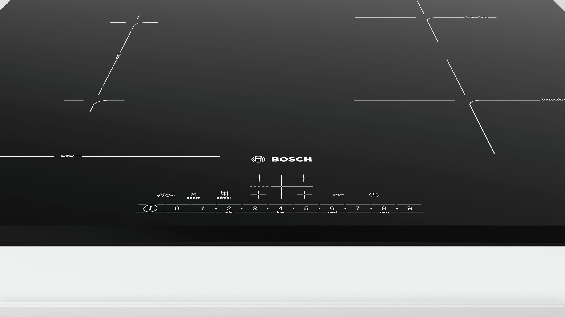 BOSCH Backofen-Set »HBF133BR0«, mit Teleskopauszug nachrüstbar, ecoClean Direct