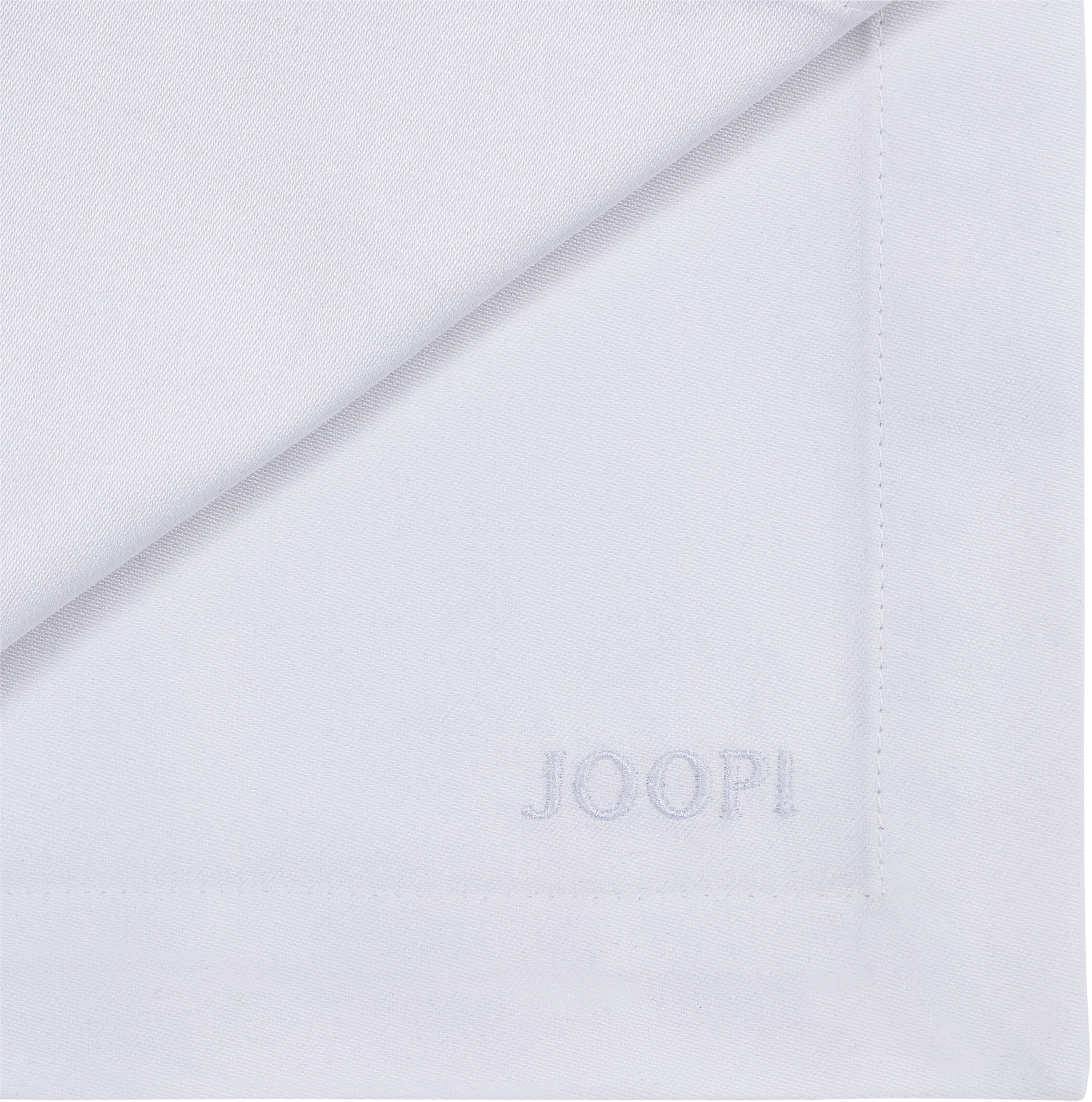 Joop! Platzset »STITCH«, (Set, 2 und JOOP! XXL mit Garantie in Jahren mit Vollzwirn-Qualität St.), 3 Logo- Kornblumen-Stickerei