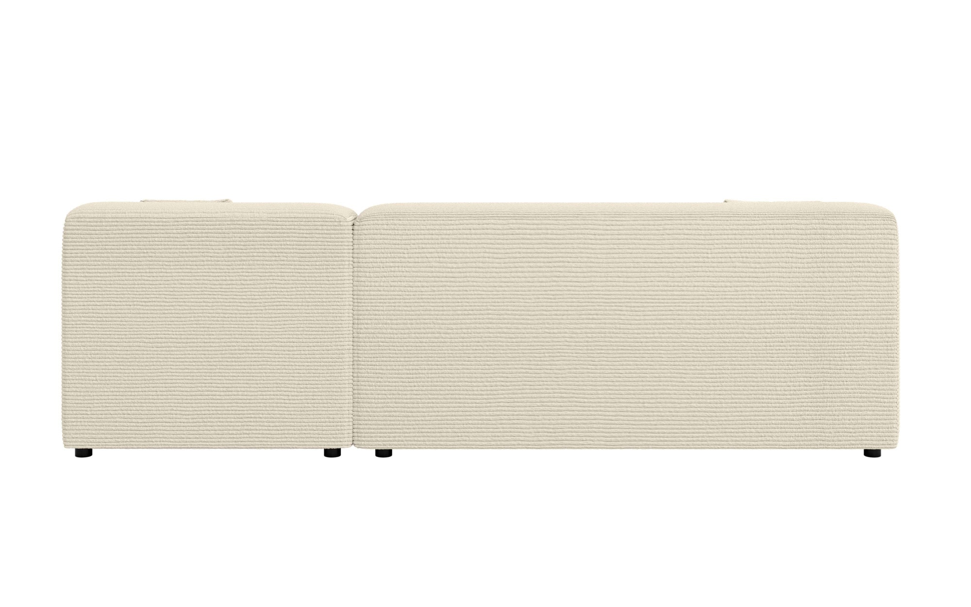 Home affaire Ecksofa »LILLIANA Designsofa, L-Form mit Recamiere rechts/links bestellbar«, L-Form mit Wellenunterfederung, Maße B/T/H: 256/160/76 cm