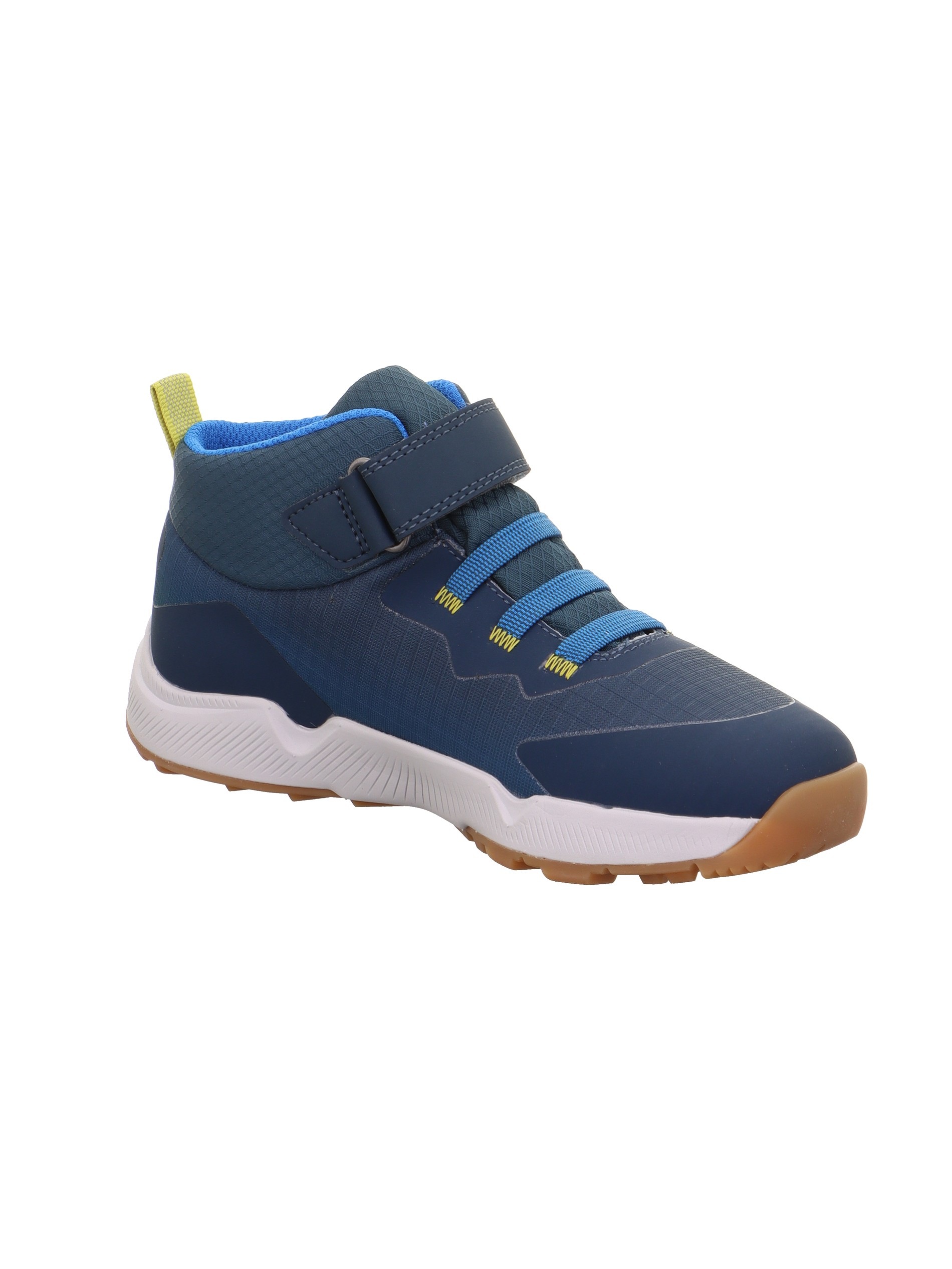 Superfit Klettboot »AGOS, WMS: mittel«  High Top-Sneaker mit bunten Besätzen, Größenschablone zum Download
