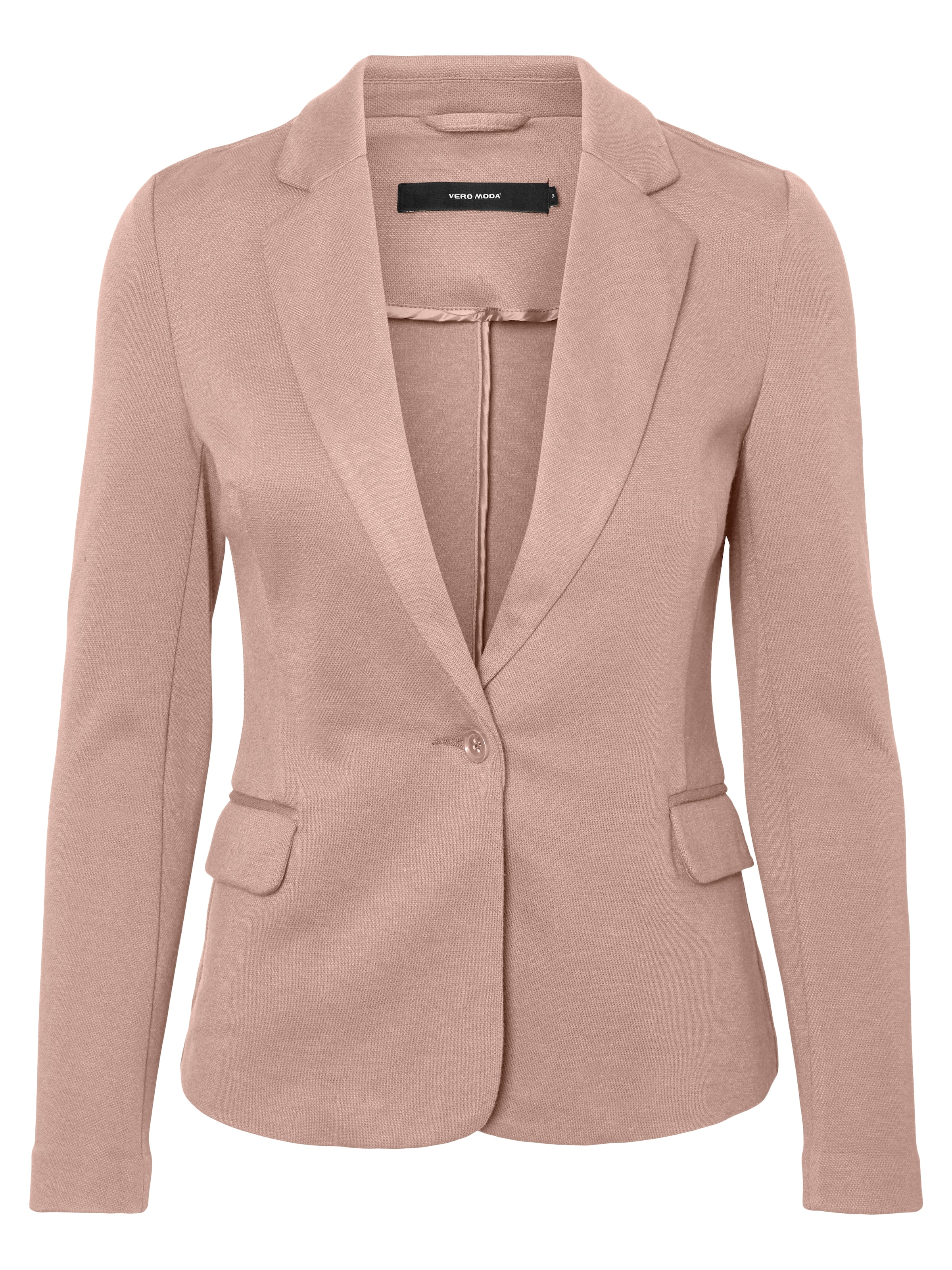 Vero Moda Jerseyblazer »VMJULIANE, figurbetonter Schnitt, 1-Knopf Verschluss« Materialmix, ungefüttert, regular fit