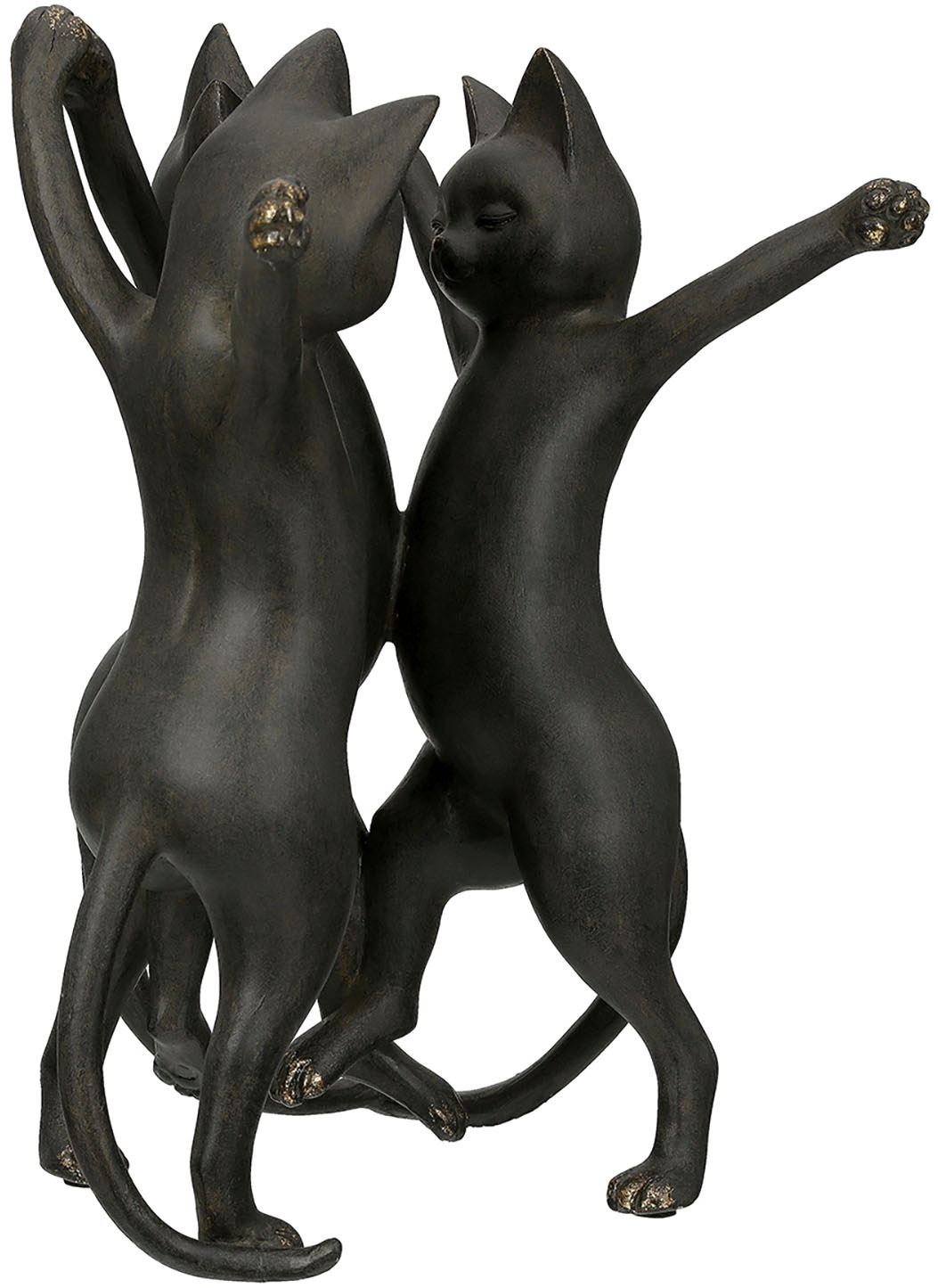 GILDE Tierfigur »Katze Gatto-Trio, schwarz«