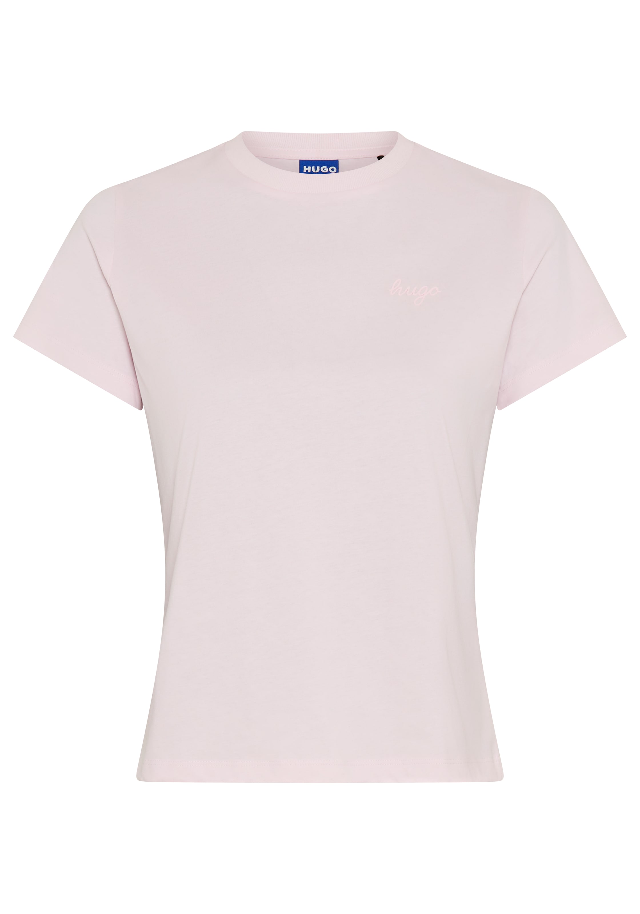 HUGO T-Shirt »Damatee« mit Logoschriftzug, reine Baumwolle