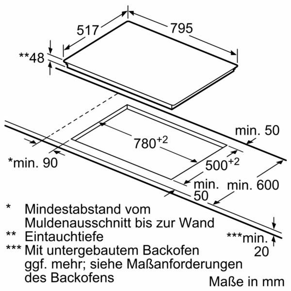 NEFF Elektro-Kochfeld von SCHOTT CERAN® »T18BT16N0«, T18BT16N0, mit  TwistPad® Bedienung mit 3 Jahren XXL Garantie