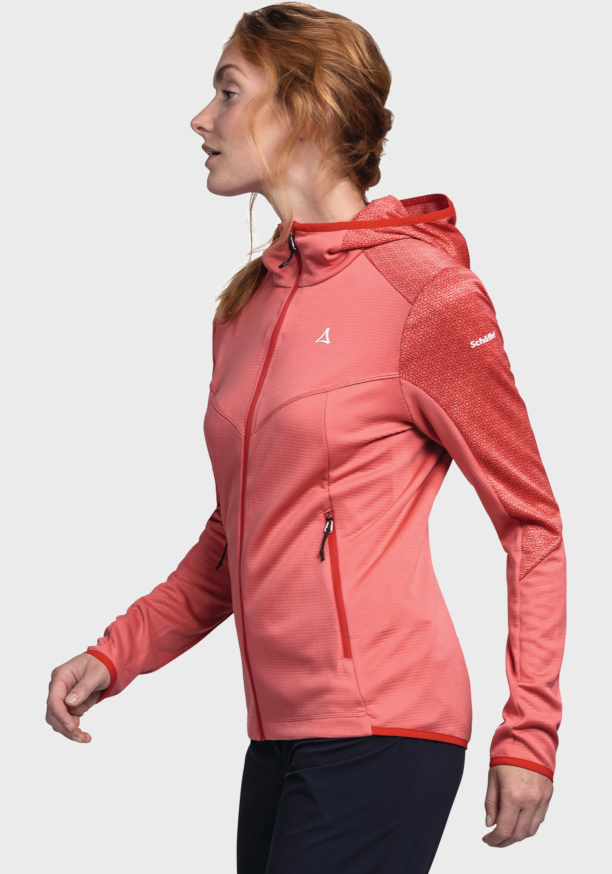 Schöffel Fleecejacke »Fleece Hoody Svardalen L«, mit Kapuze