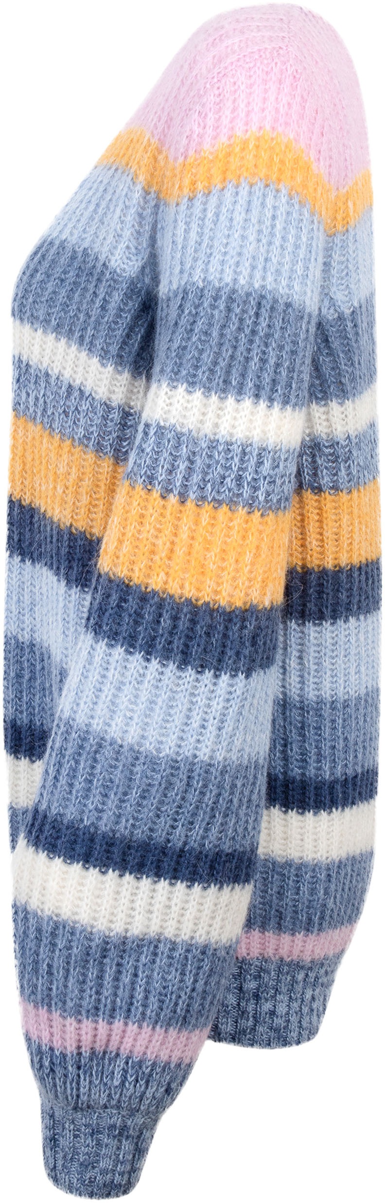 Lieblingsstück V-Ausschnitt-Pullover »BeeleL«, mit Wollanteil und Alpaka