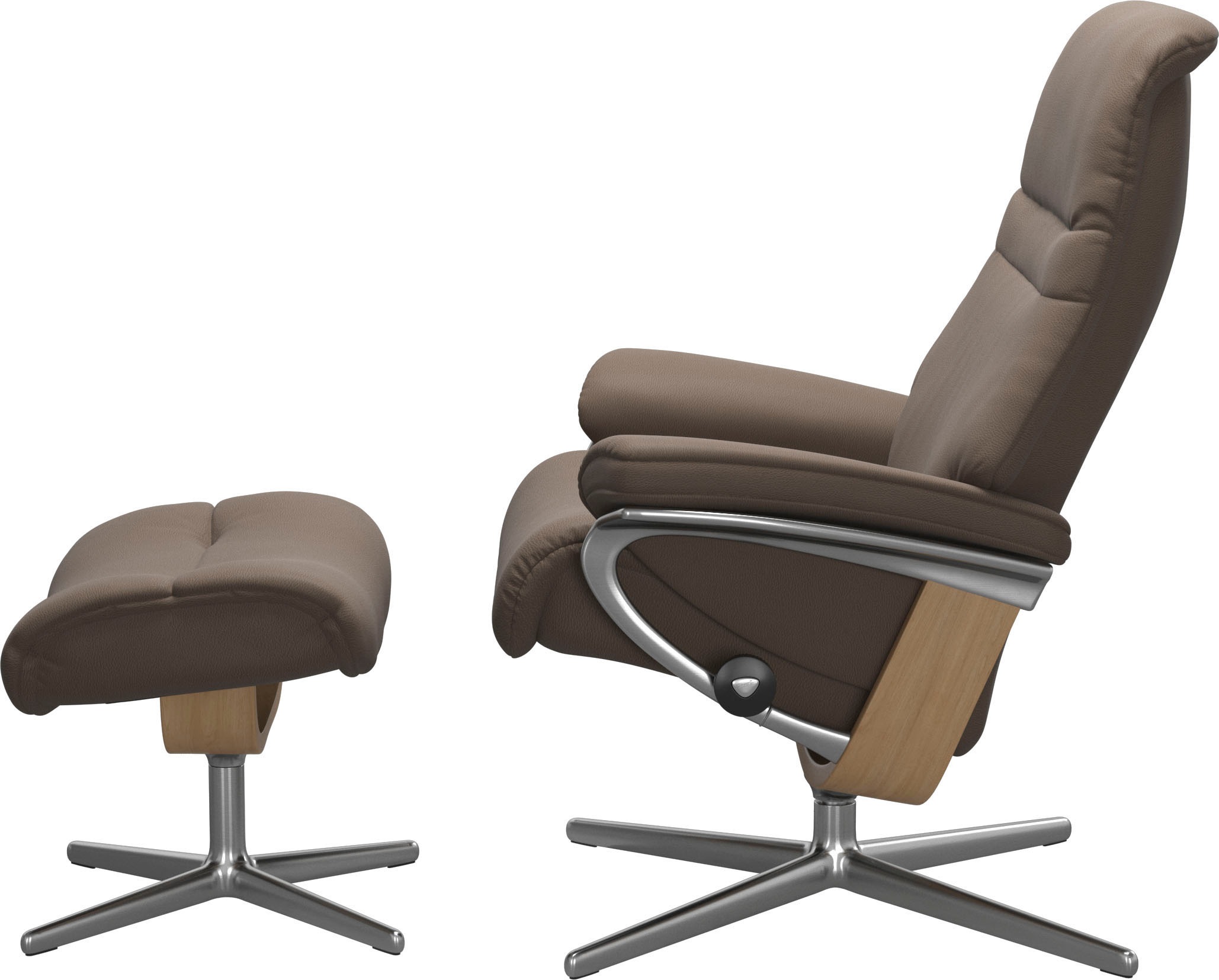 Stressless® Relaxsessel »Sunrise« mit Cross Base, Größe S, M & L, Holzakzent Eiche