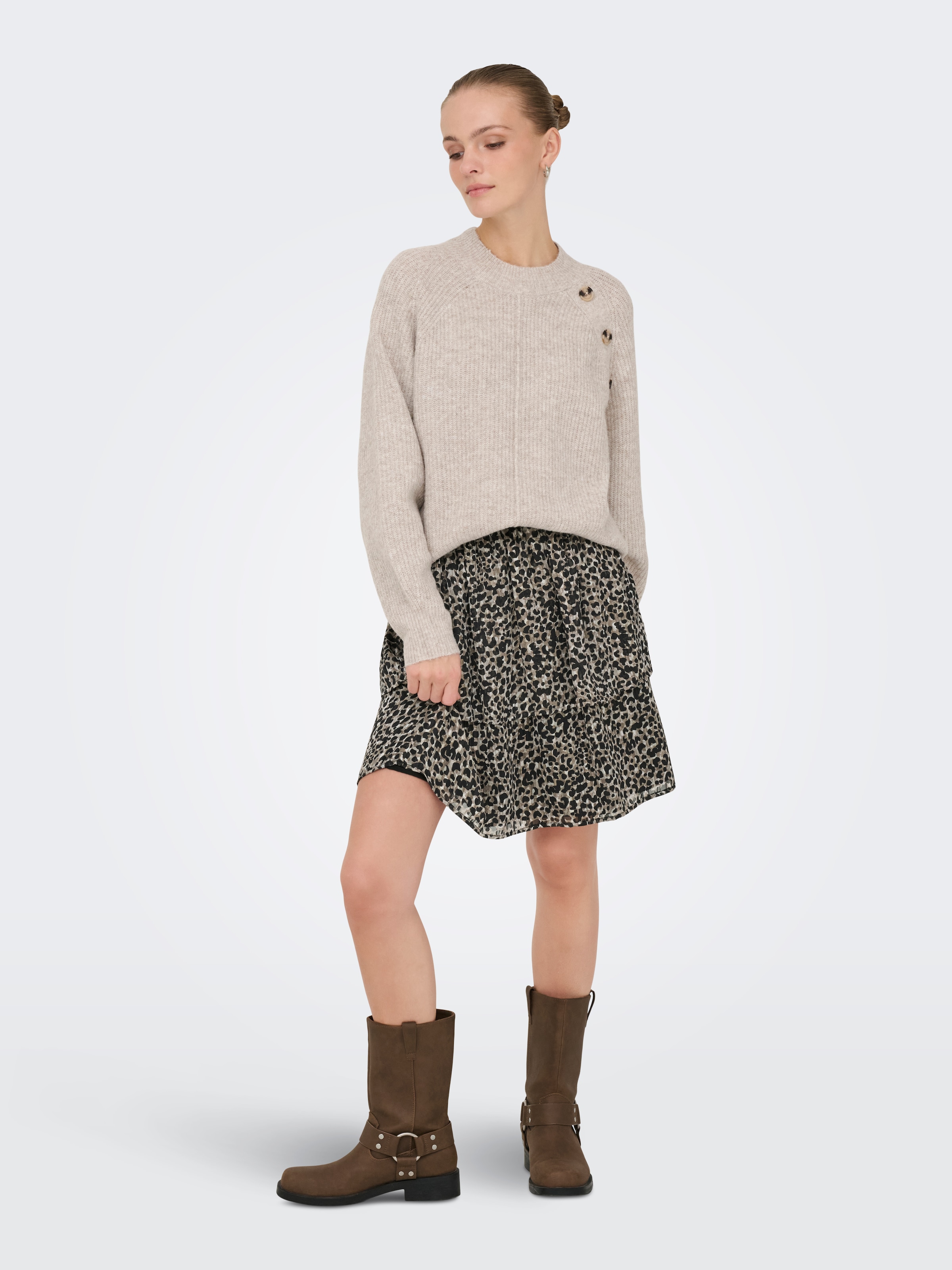 ONLY Midirock »ONLMAVIE LIFE SHORT LOOSE SKIRT WVN«
