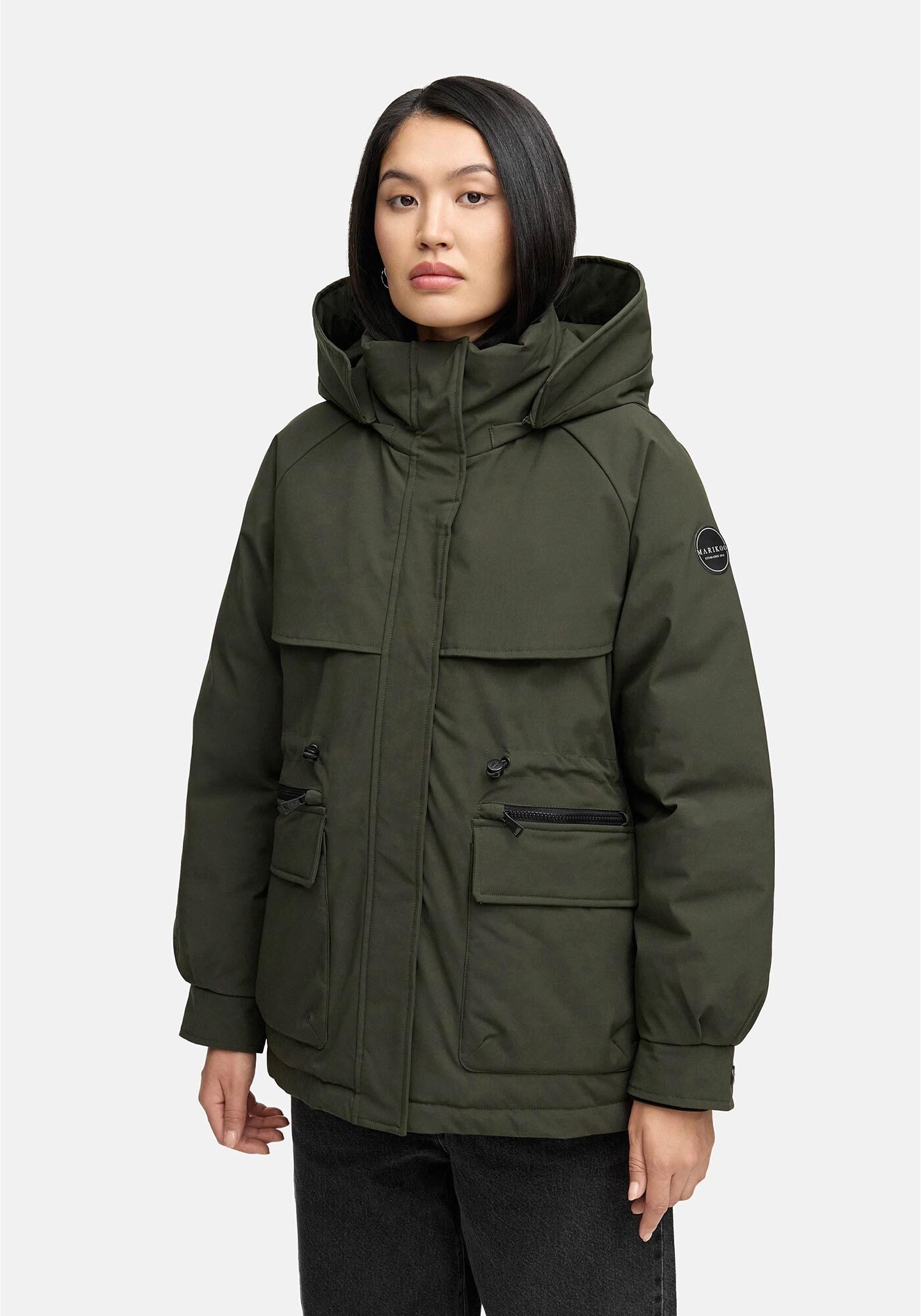 Marikoo Winterjacke »Marikoo Shigaraa Damen Herbst Winter Jacke N096«