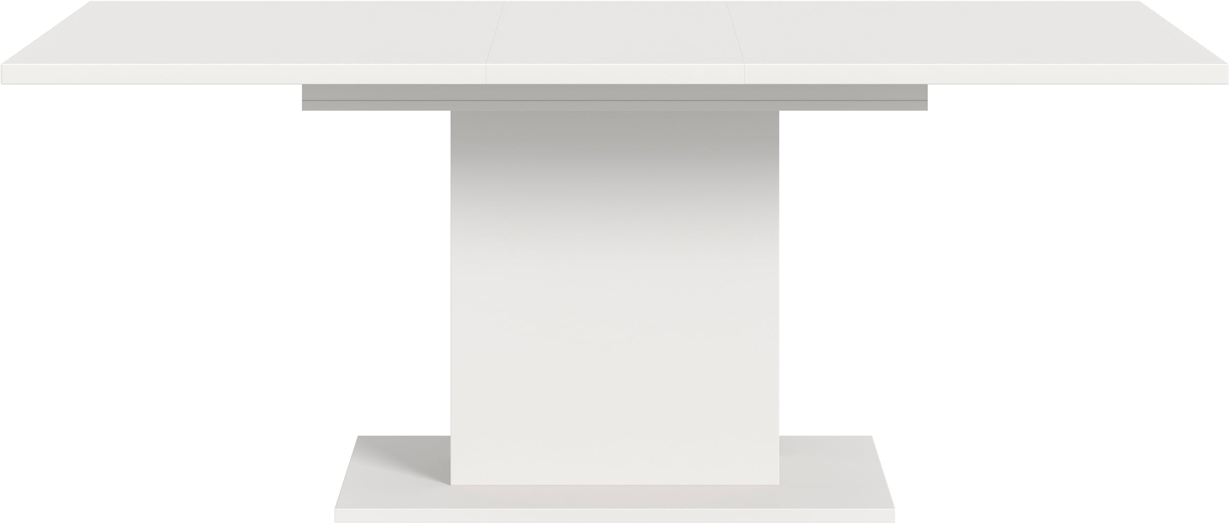 INOSIGN Esstisch »Motus, ausziehbar 150 -190 cm, inklusive 40 cm Einlegeplatte«, (Set, 1 St.), Säulengestell mit Bodenplatte, Tisch, Küchentisch, Esszimmer, Küche