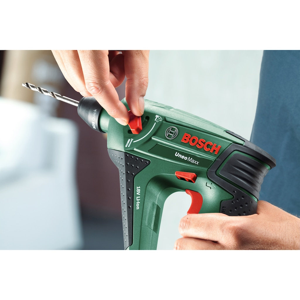 Bosch Home & Garden Akku-Bohrhammer »Uneo Maxx«, (Set)