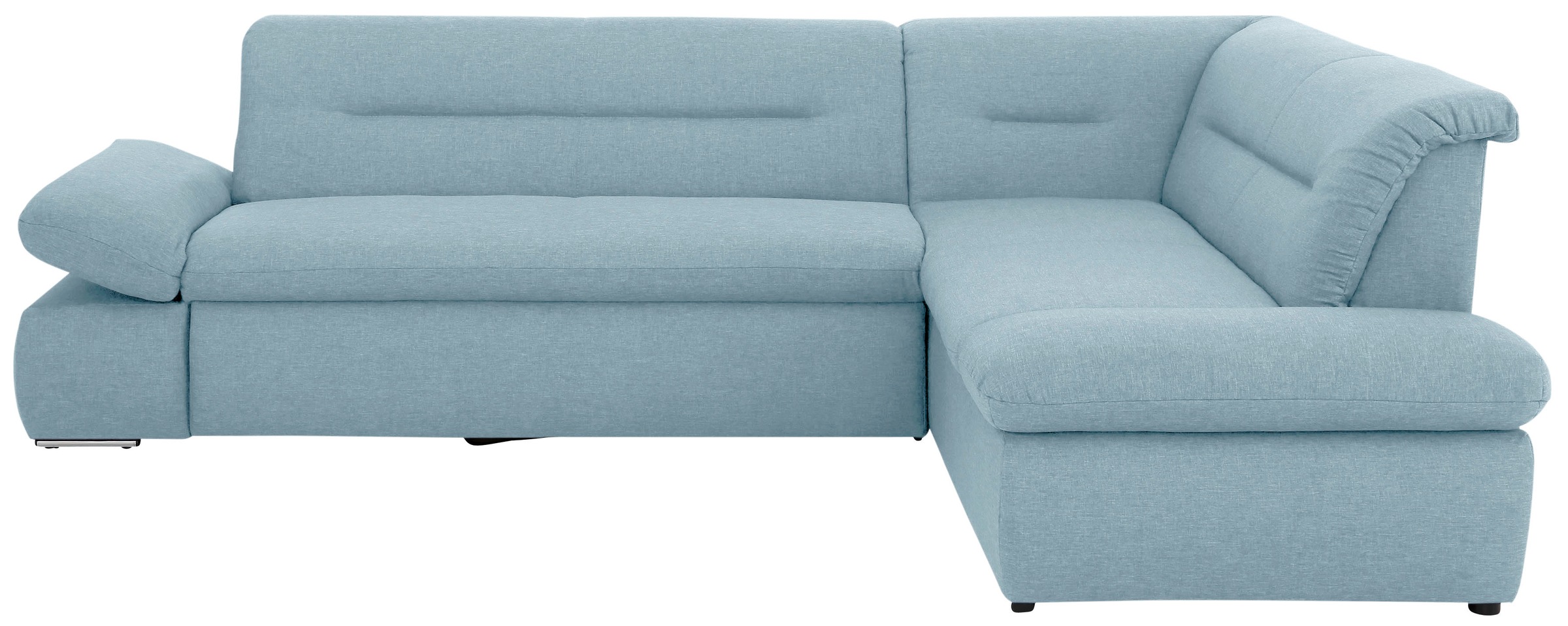 Home affaire Ecksofa »Avesa L-Form« Wahlweise mit Arm- und Bettfunktion, B/T/H: 275/211/80 cm