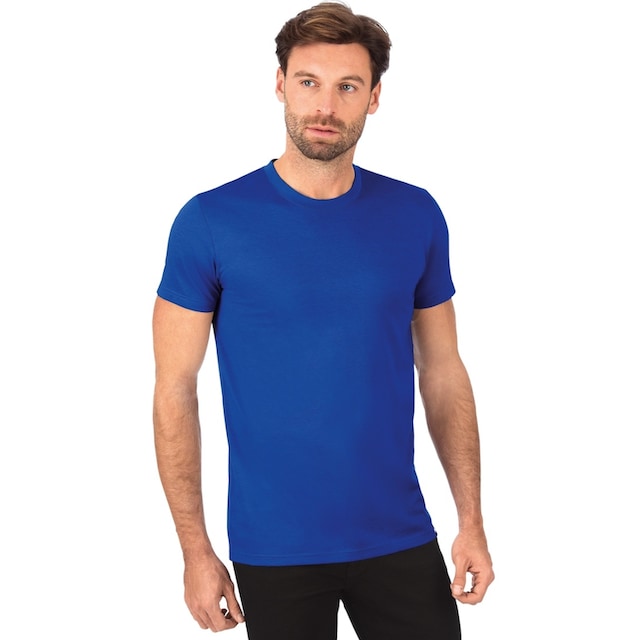 Trigema T-Shirt »TRIGEMA Slim Fit T-Shirt aus DELUXE Baumwolle« bei