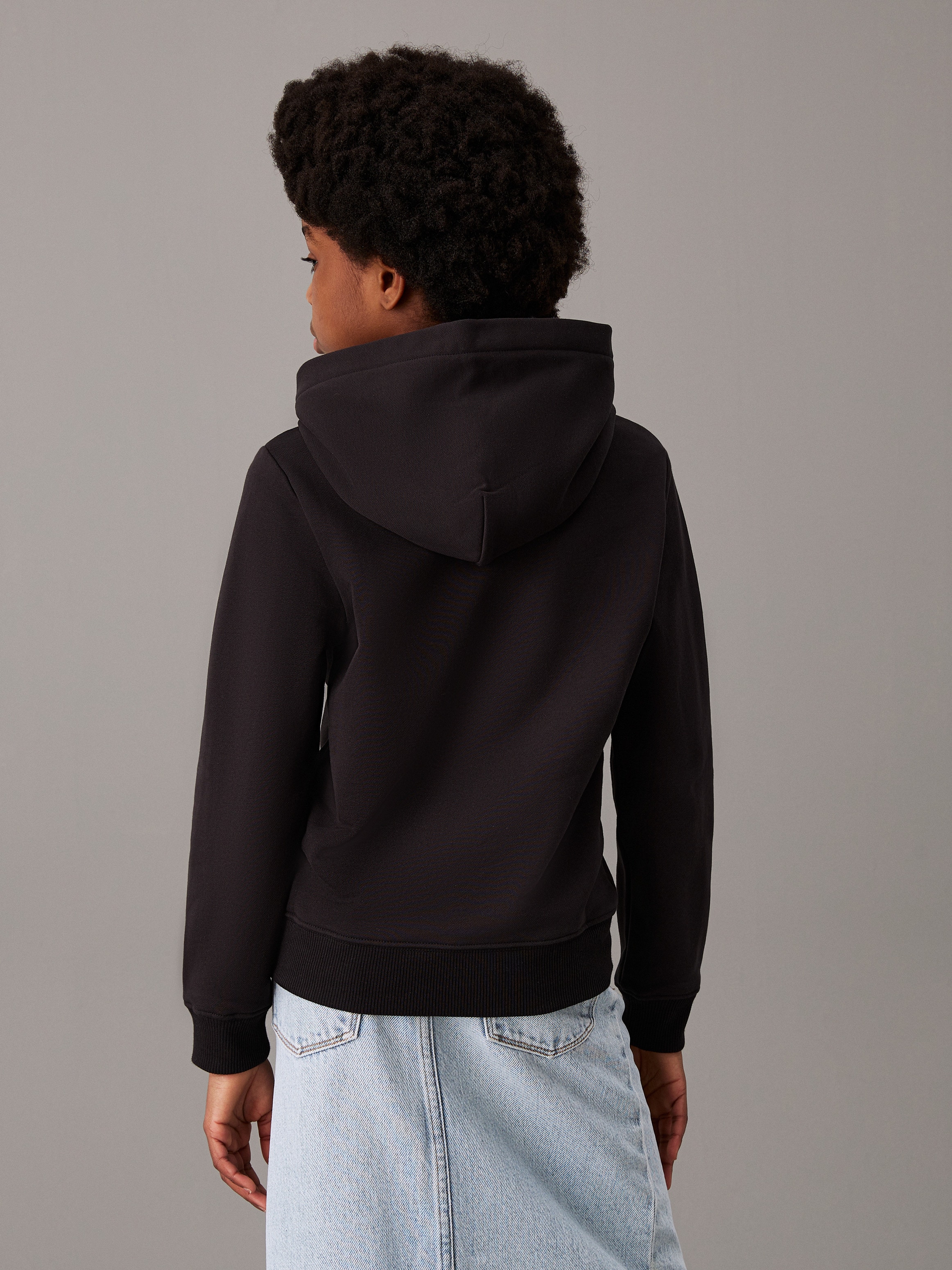Calvin Klein Jeans Kapuzensweatshirt »Inst. Logo Reg. Terry Hoodie« für Kinder bis 16 Jahre und mit Logoschriftzug