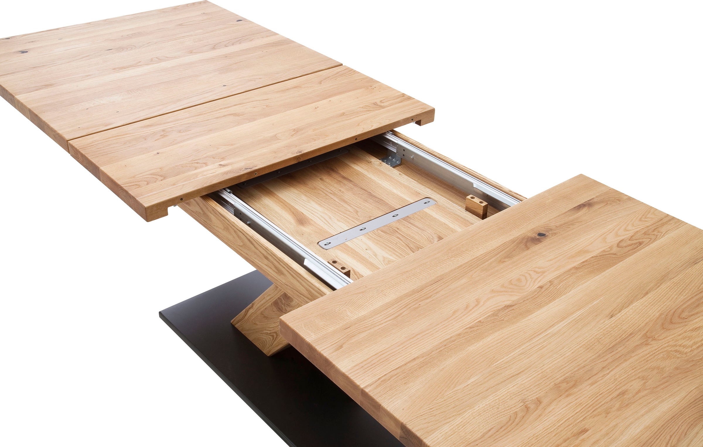 MCA furniture Esstisch »Mendoza A«, Esstisch Massivholz mit Synchronauszug