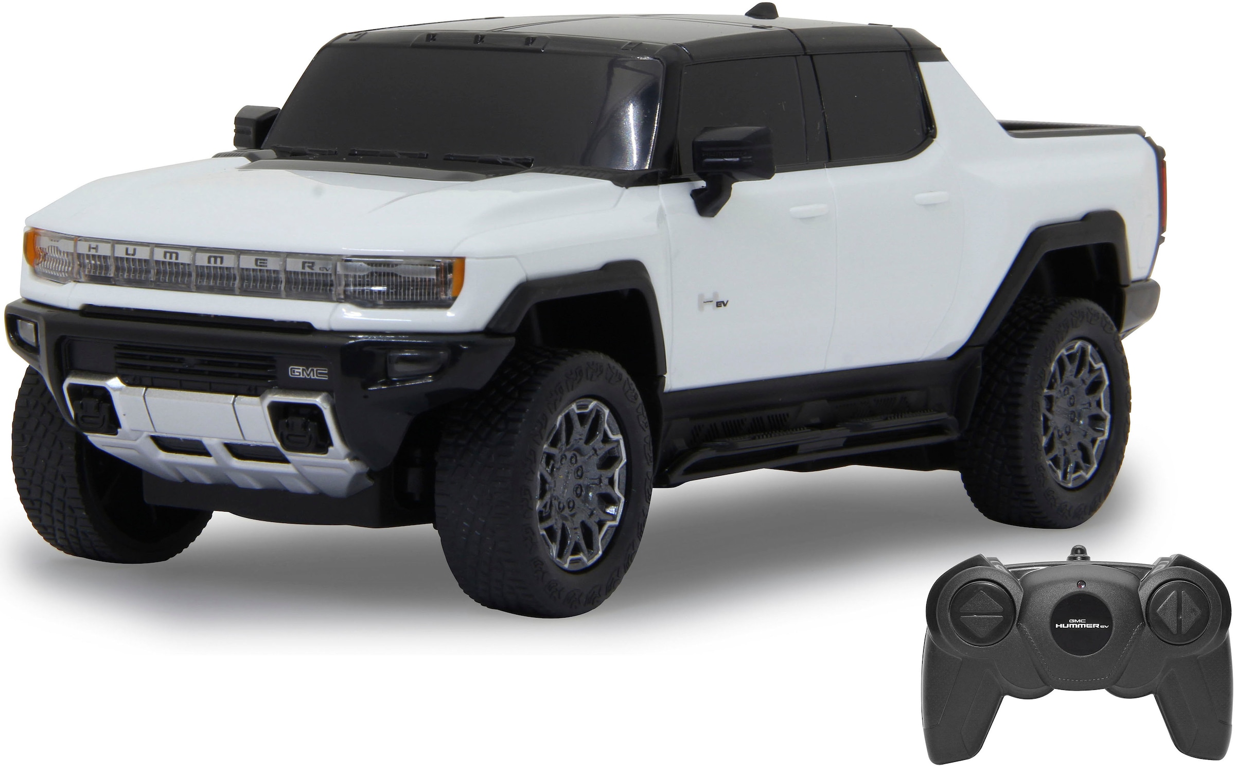 Jamara RC-Auto »Deluxe Cars, Hummer EV 1:26, weiß - 2,4 GHz«