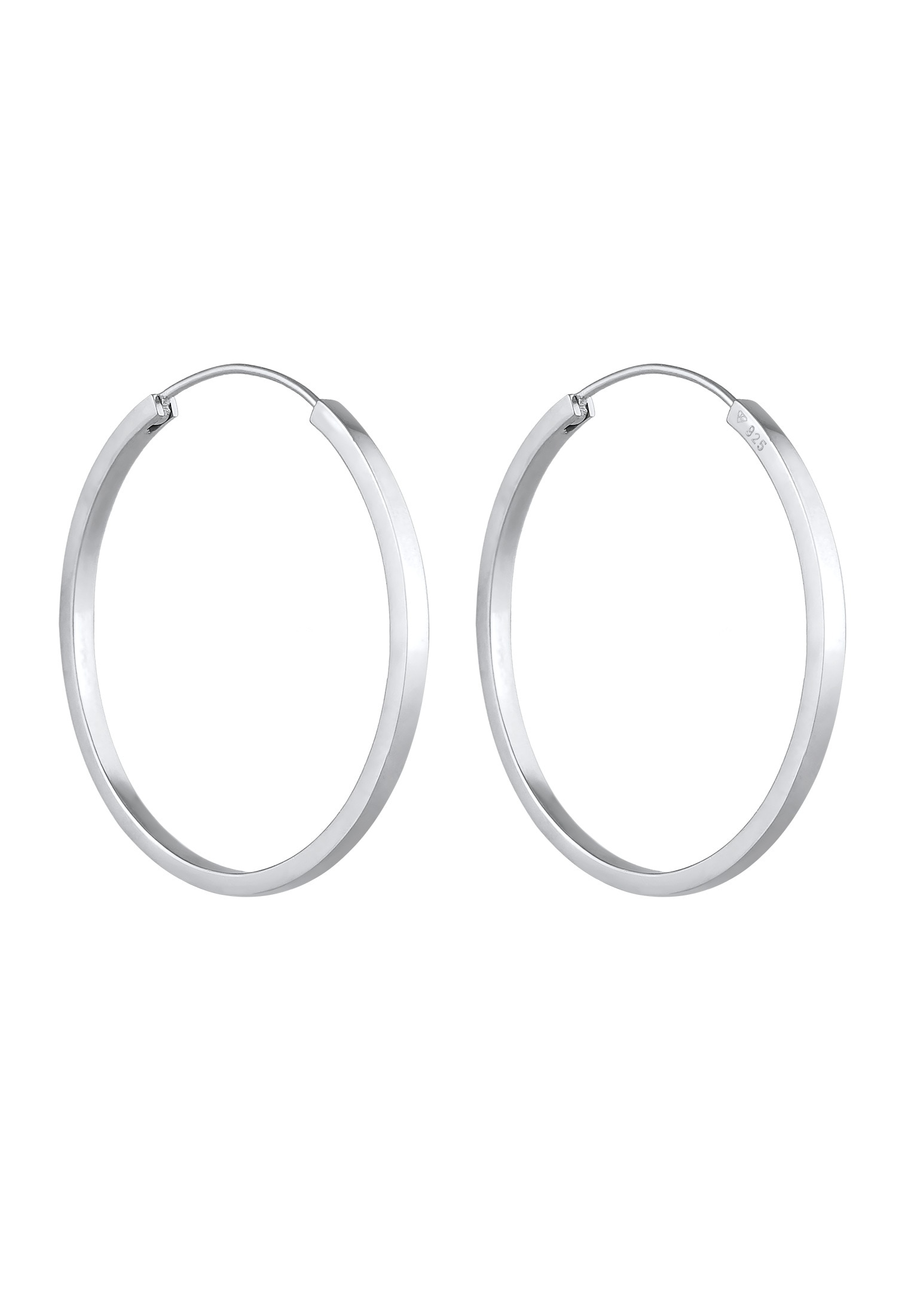 Elli Premium Paar Creolen »Ohrringe Geo Elli 925 Silber«