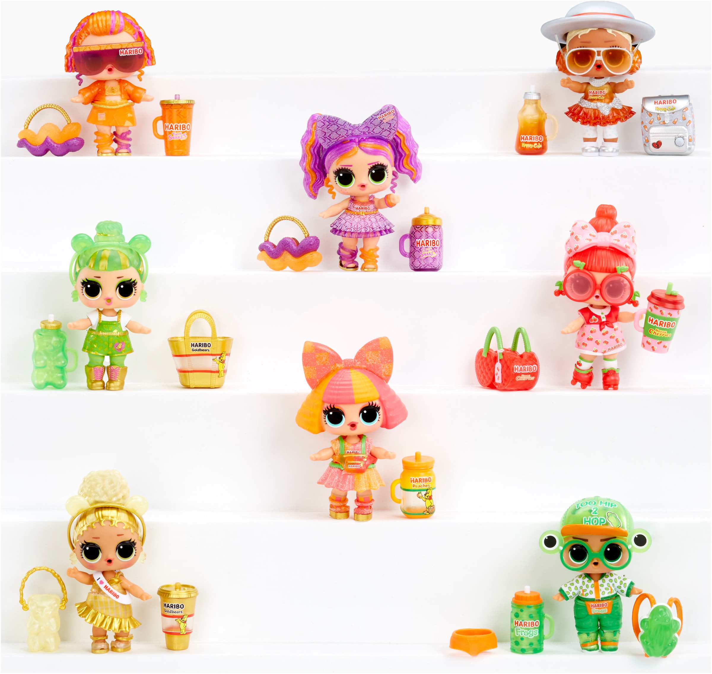 L.O.L. SURPRISE! Anziehpuppe »L.O.L. Surprise Loves Mini Sweets X Haribo Vending Machine«, sortierte Lieferung
