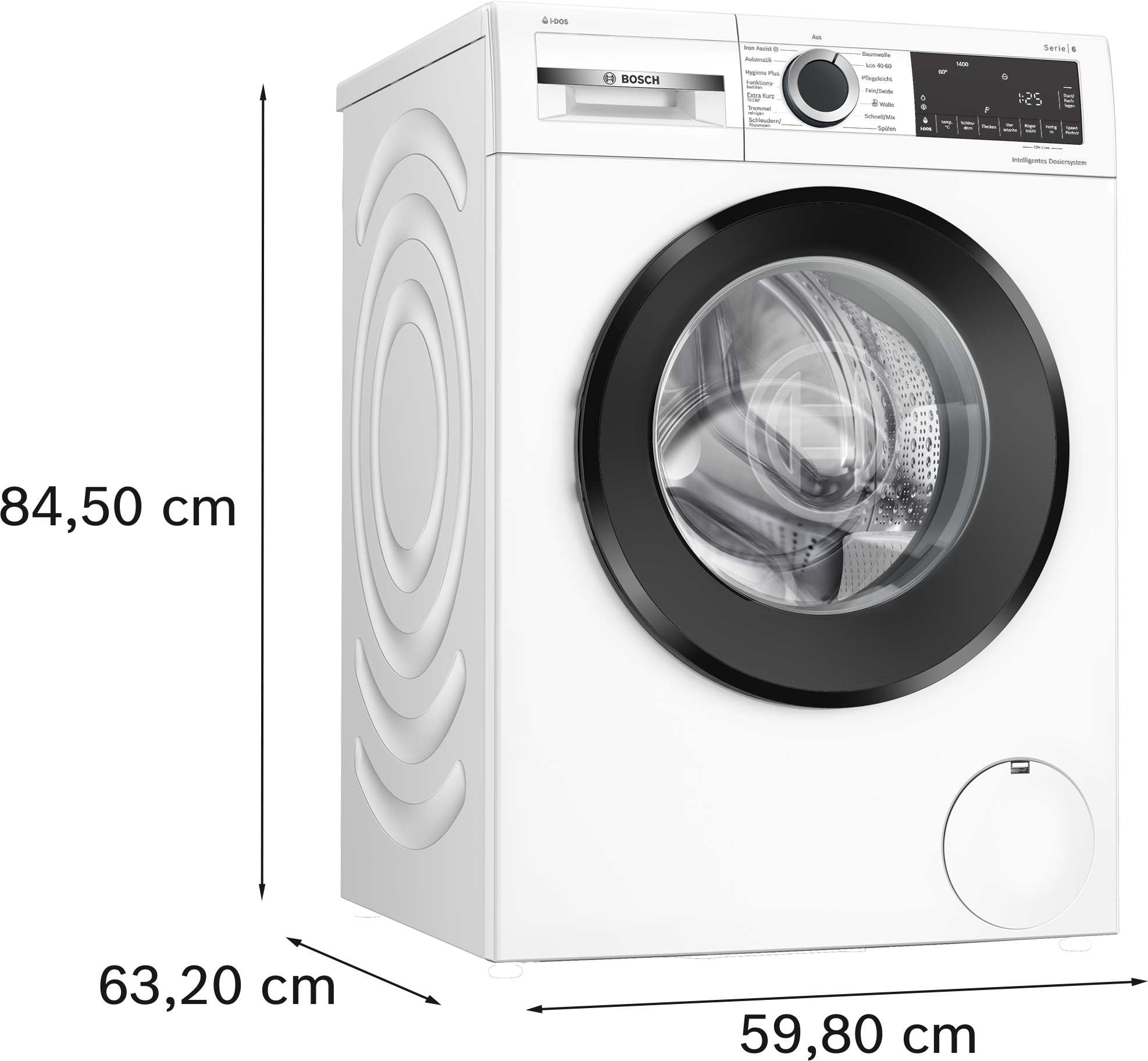 BOSCH Waschmaschine Serie 6 »WGG254F10« 10 kg 1400 U/min