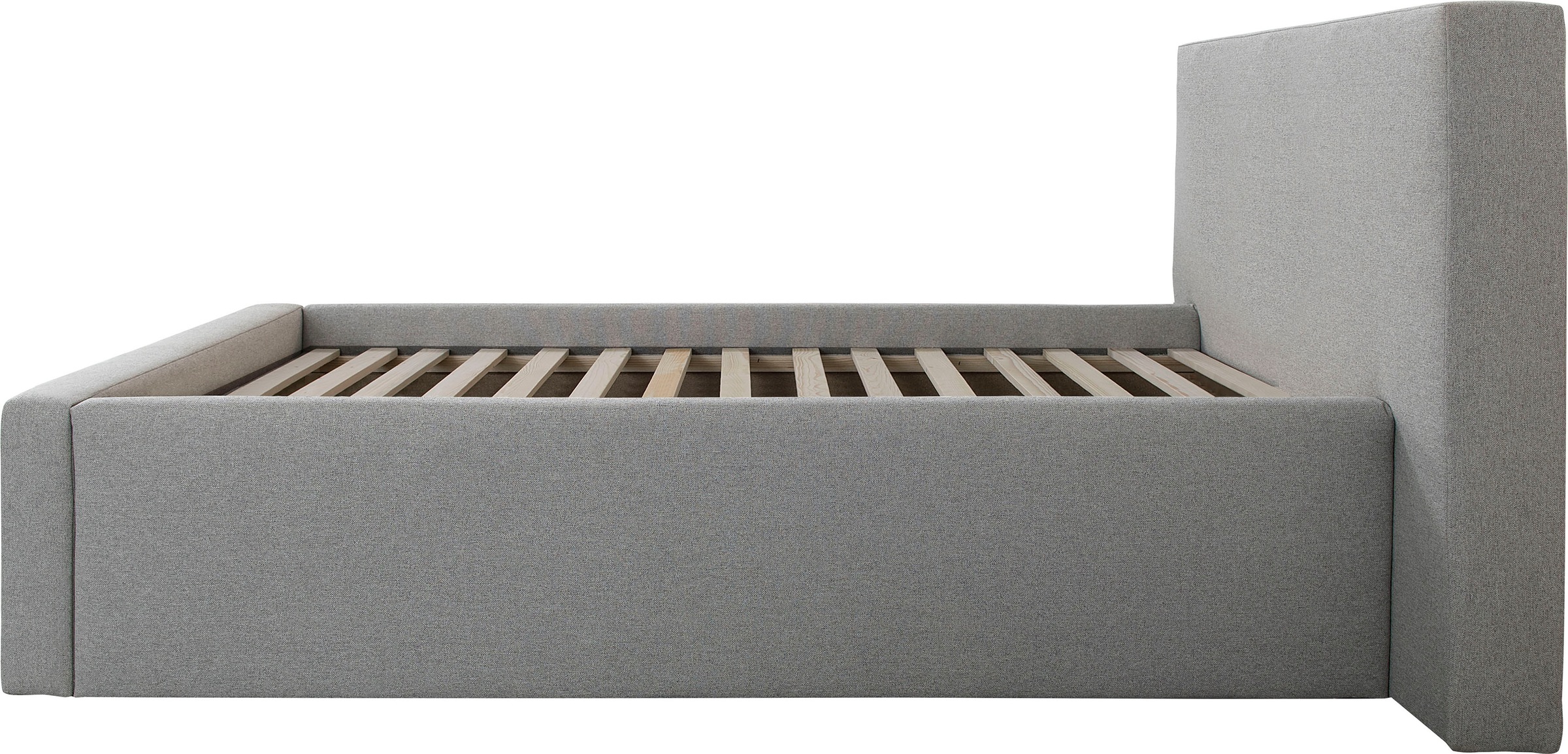Home affaire Polsterbett »Dalina« geradliniges Kopfteil, in 5 Breiten, auch in 220cm Länge