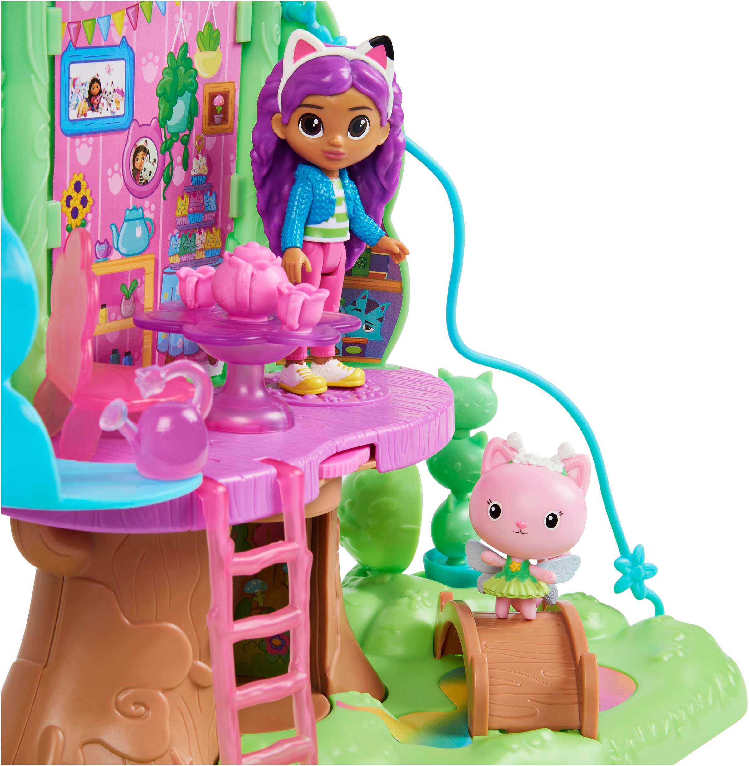 Spin Master Spielwelt »Gabby's Dollhouse – Kitty Fairy's Garten Spielset«