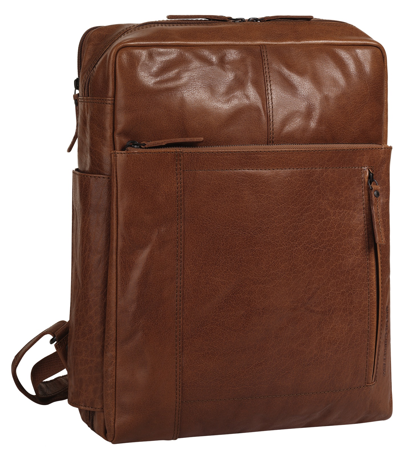 Spikes & Sparrow Laptoprucksack, echt Leder