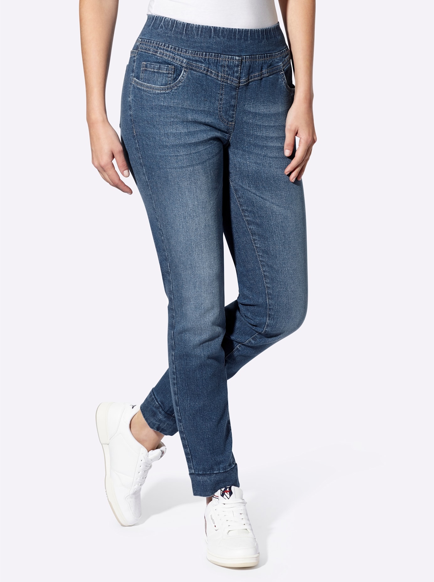 heine Schlupfjeans, (1 tlg.)