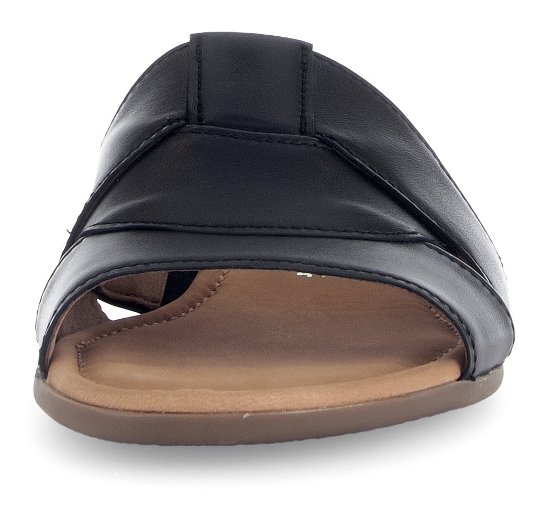Gabor Pantolette »RHODOS«, Blockabsatz, Sommerschuh, Komfortschuh in Bequemweite G (= weit)