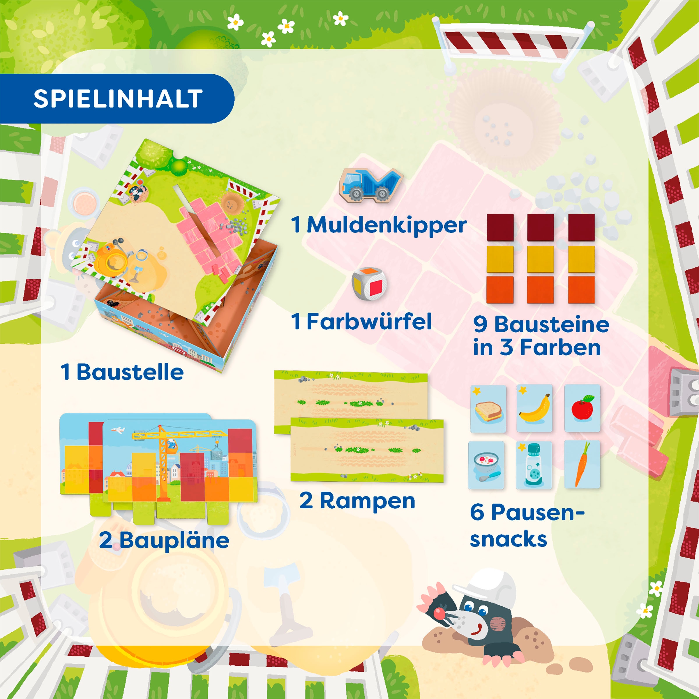 Haba Spiel »Meine ersten Spiele - Stein auf Stein«