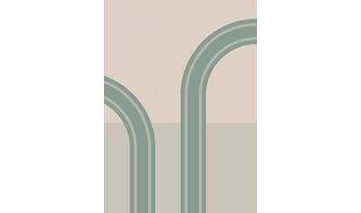 Komar Fototapete »Loop«, bedruckt-abstrakt-geometrisch kaufen