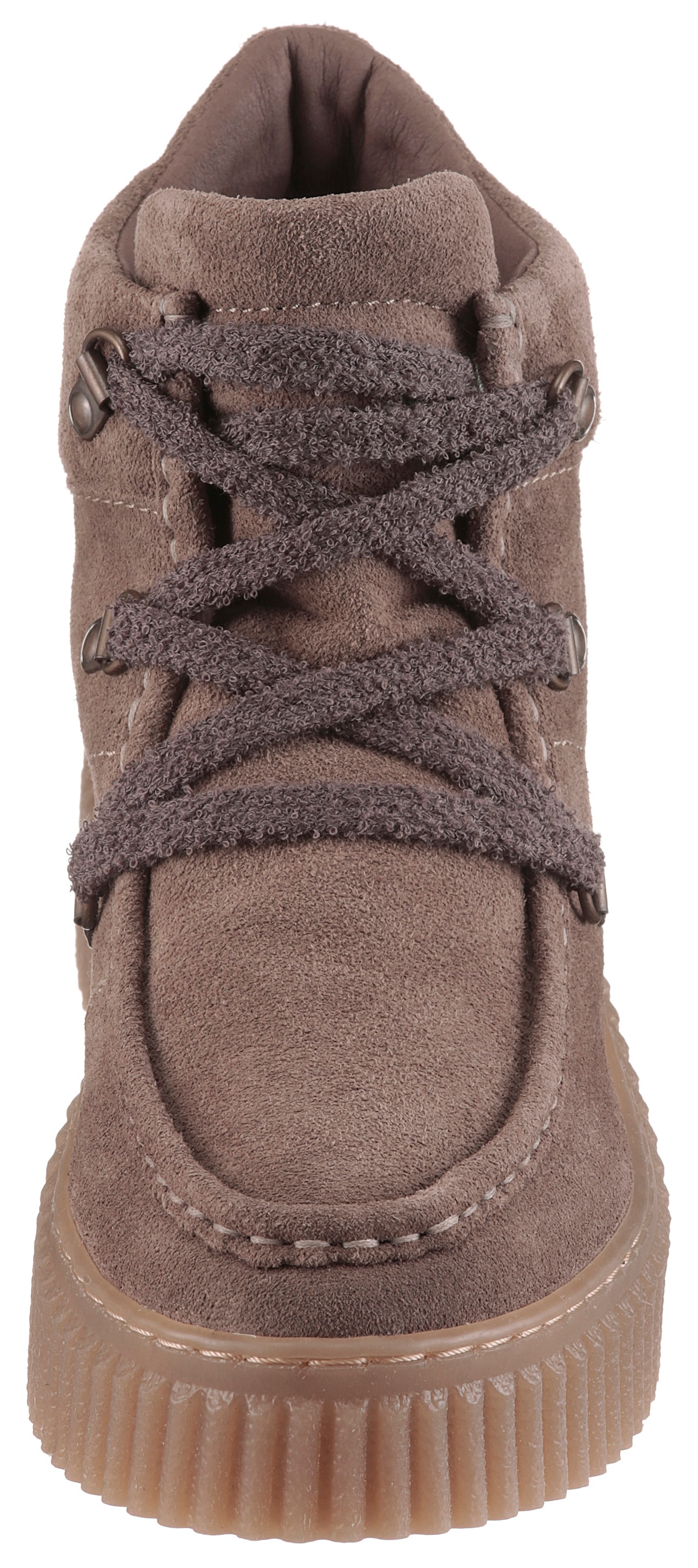 Marc O'Polo Schnürboots »BIANCA«  Plateauboots, Keilstiefelette, High Top Sneaker mit Memory Foam