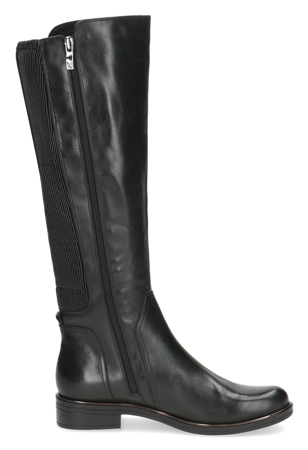 Caprice Stiefel, Blockabsatz, Langschäfter, Businessstiefel in bequemer Weite