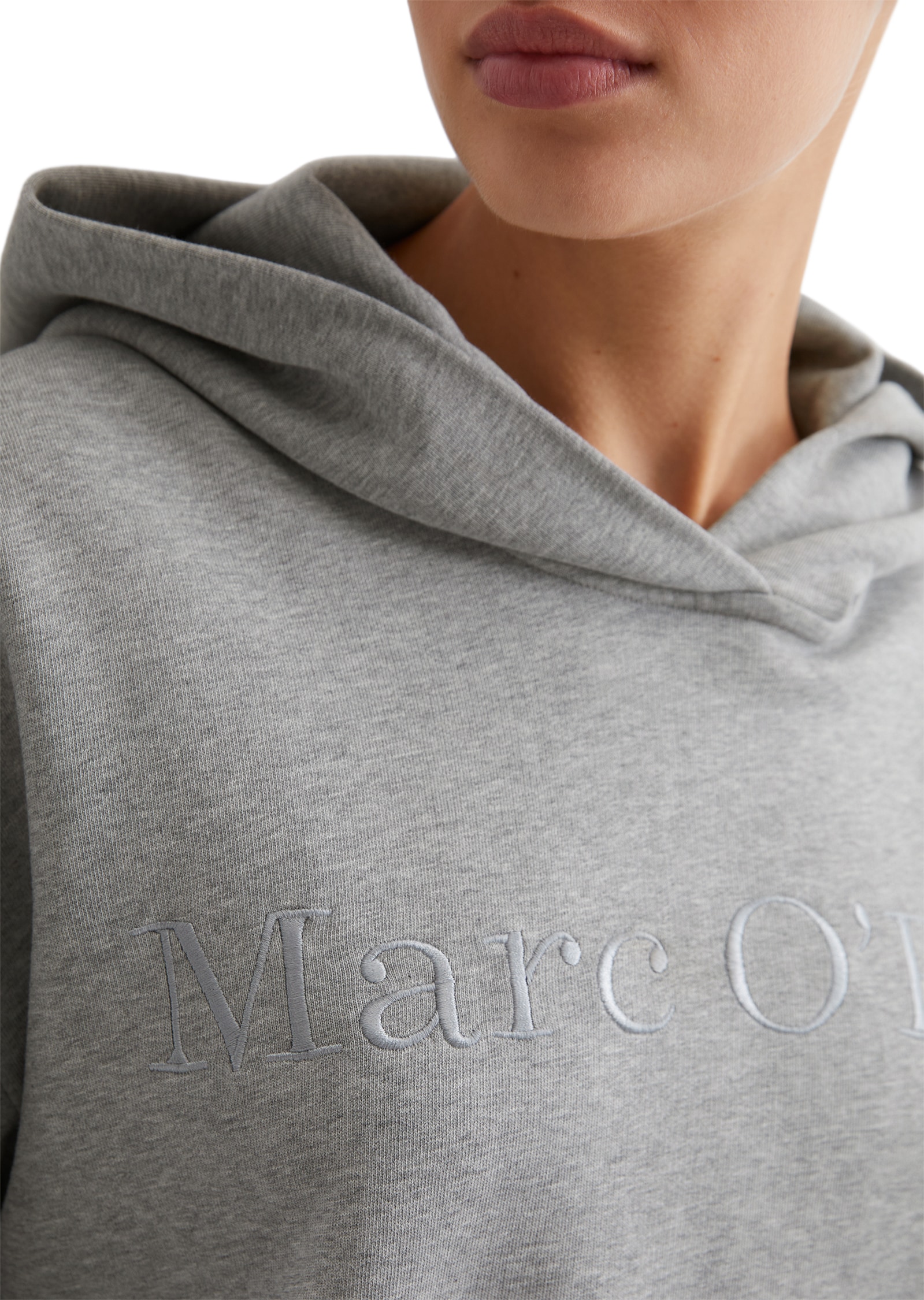 Marc O'Polo Kapuzensweatshirt, mit Logo-Stickerei