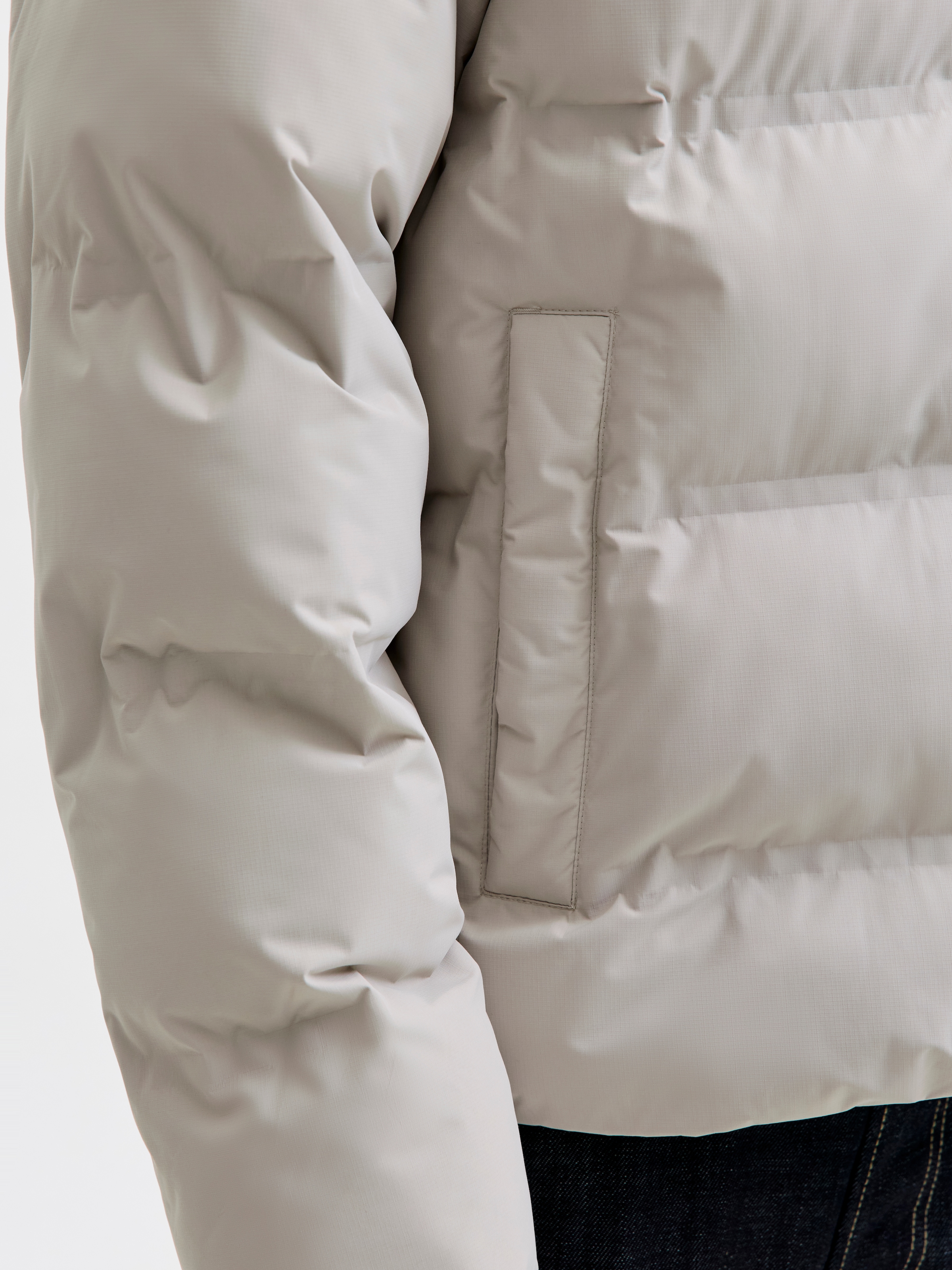 Jack & Jones Steppjacke »JJESOHO PUFFER COLLAR SN«, ohne Kapuze