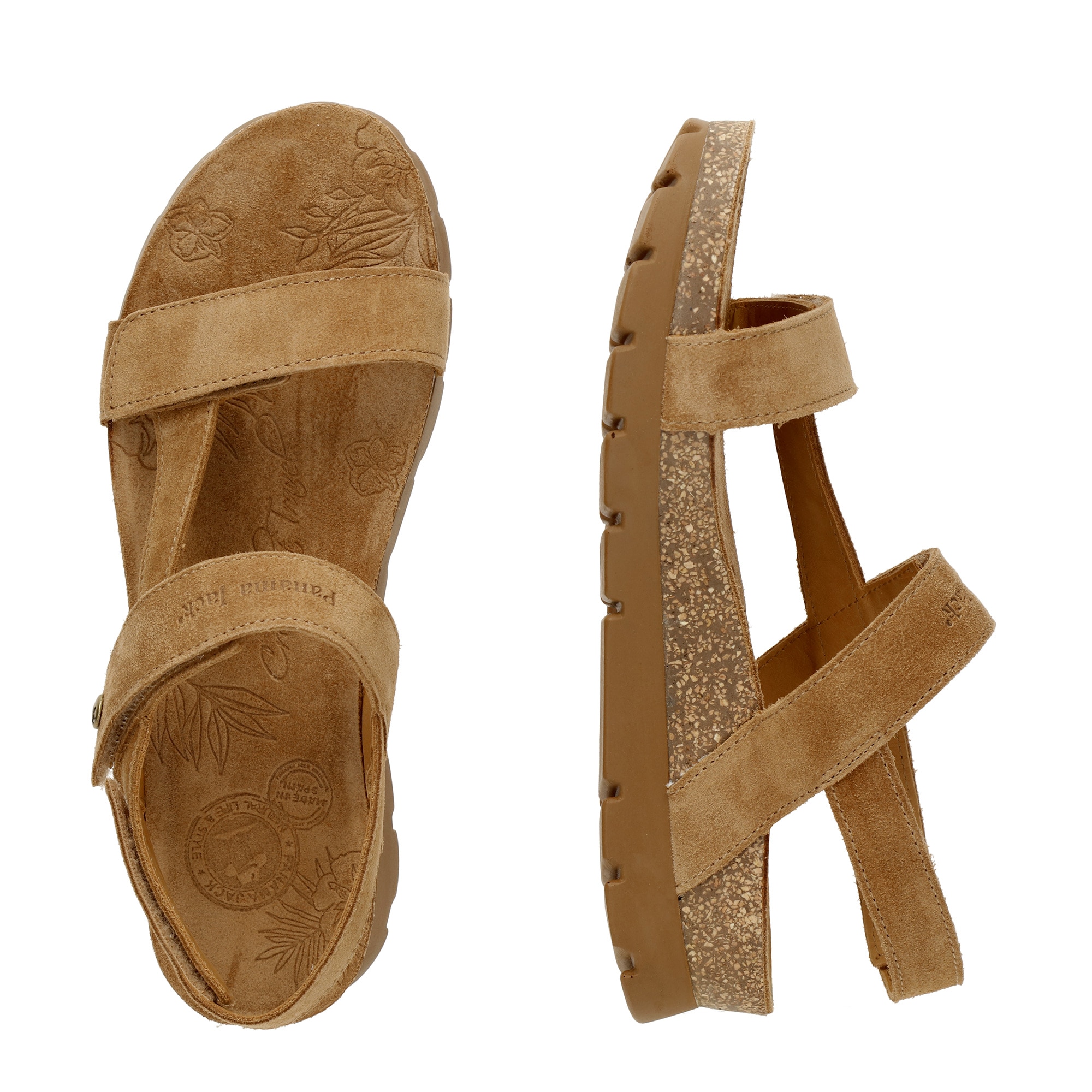 Panama Jack Sandale »Selma«, Sommerschuh, Klettschuh, Sandalette mit praktischen Klettriemchen