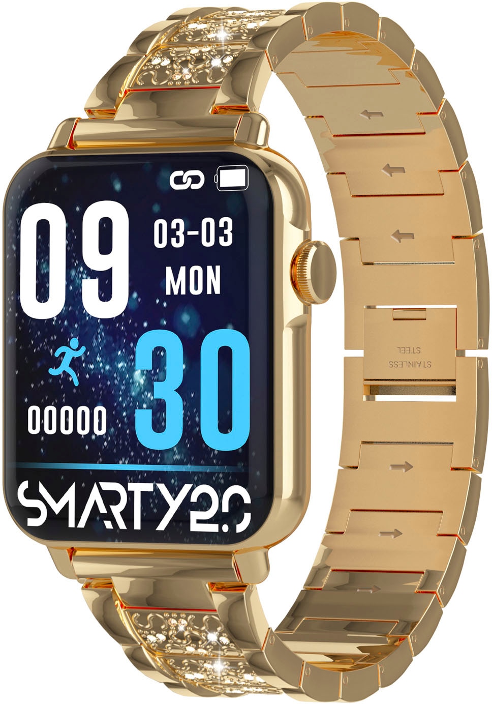 SMARTY 2.0 Smartwatch »SMARTY 2.0, SW035H03B«,)