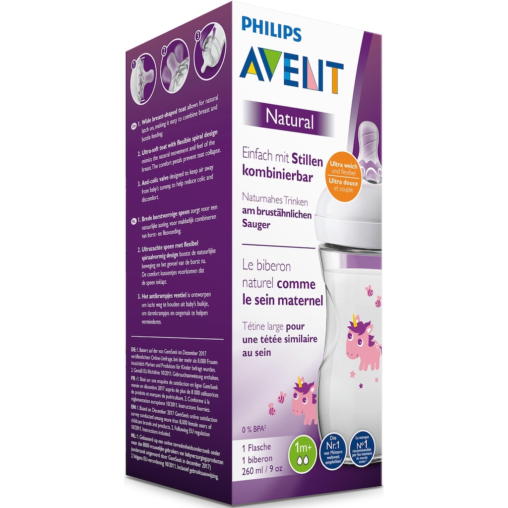 Philips AVENT Babyflasche »Natural Flasche SCF070/25«