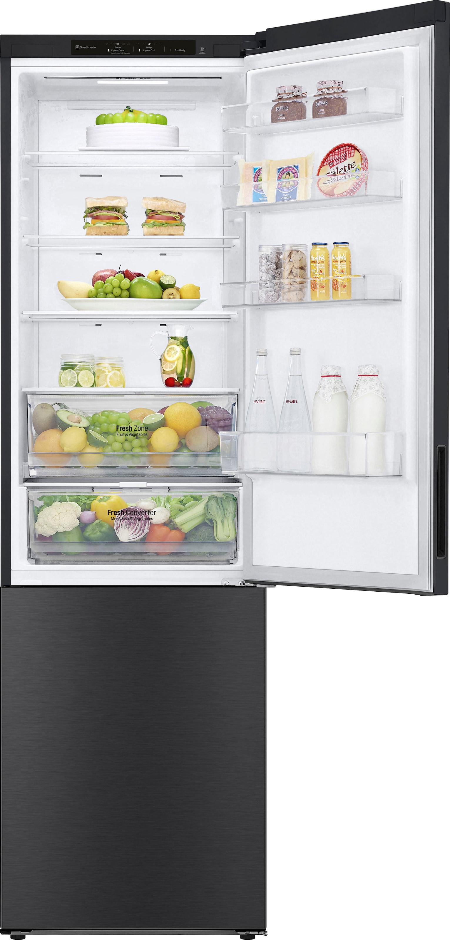 LG Kühl-/Gefrierkombination »GBP62PZNCC«, GBP62MCNCC1, 203 cm hoch, 59,5 cm breit