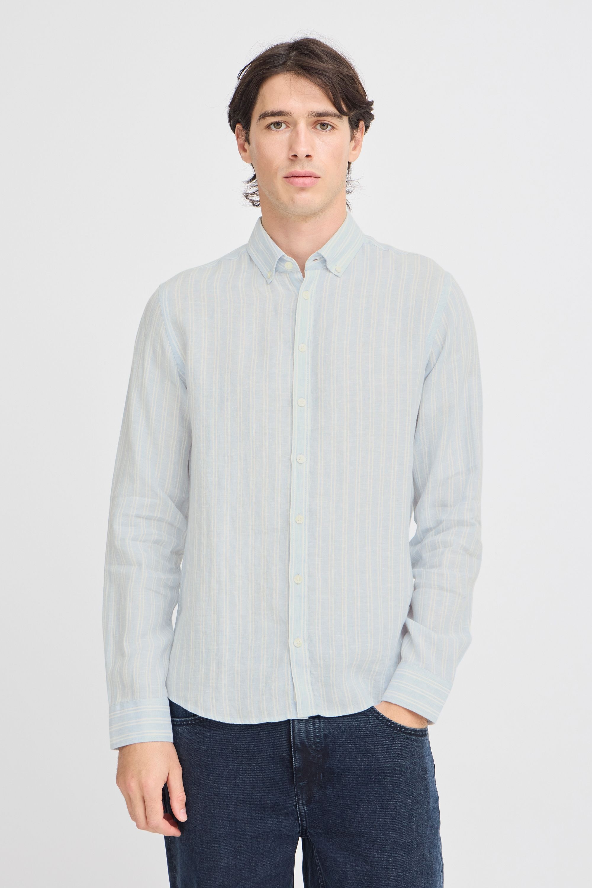 Casual Friday Leinenhemd »Leinenhemd CFDALLAS striped«