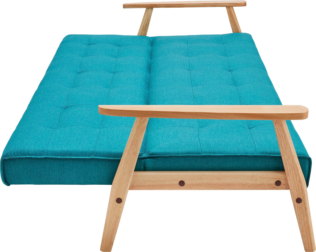 SalesFever Schlafsofa »Skagen, Sofa, 3-Sitzer«, mit Holzgestell, 60° Relax- und Schlaffunktion, Breite 190 cm